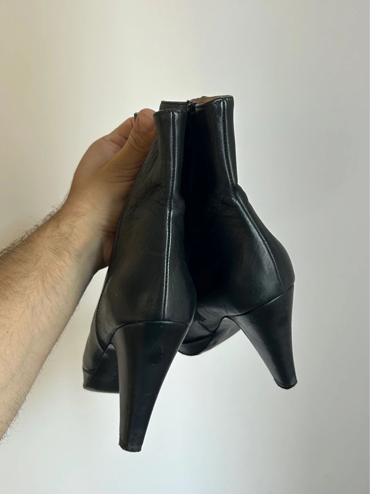 Other L’Autre Chose high-heeled leather ankle boots Size US 7 / IT 37 - 7 Thumbnail