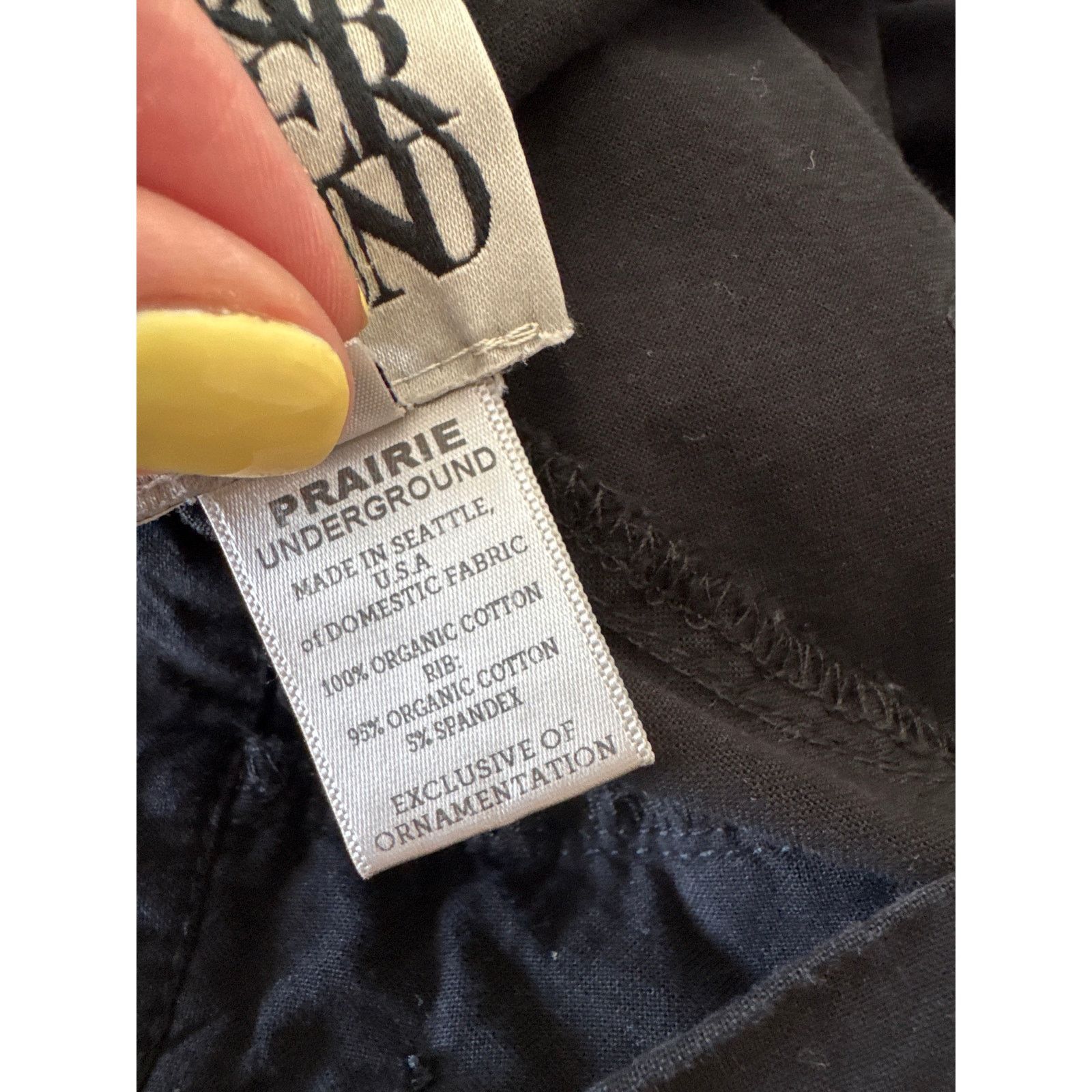 Other PRAIRIE UNDERGROUND Cotton Ribbed Inseam Button Front Pants Size 32" / US 10 / IT 46 - 8 Thumbnail