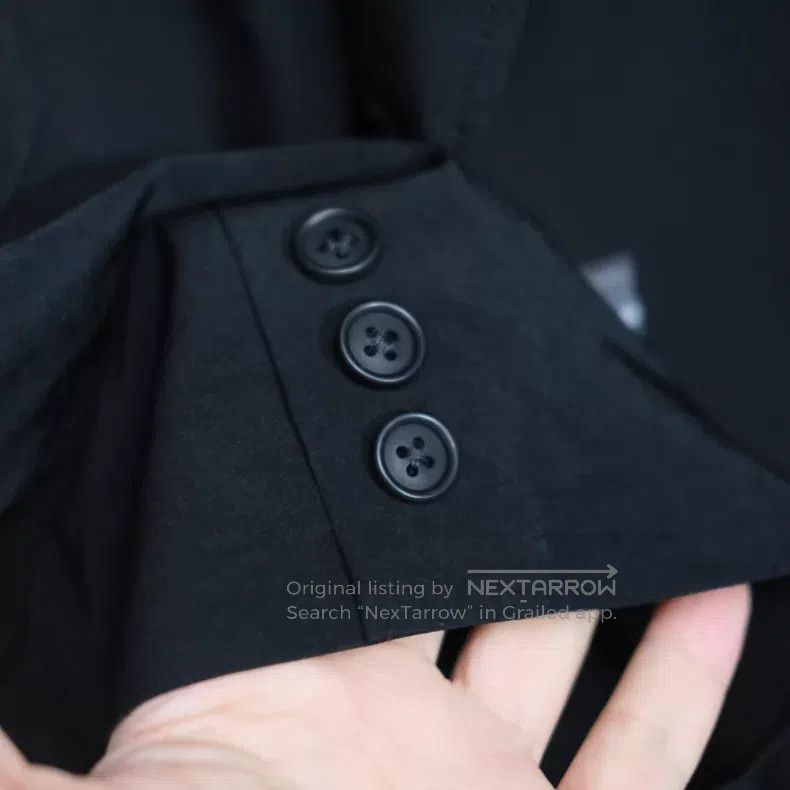 Yohji Yamamoto Yohji Yamamoto size 2 Triacetic acid four-bag blazer Size 36R - 5 Thumbnail