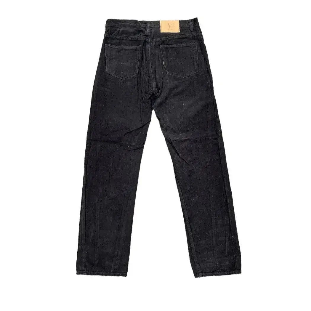 Valentino SICKS 💥 Vintage Valentino Japan Jeans Black Pants W32 L32 Size US 32 / EU 48 - 2 Thumbnail