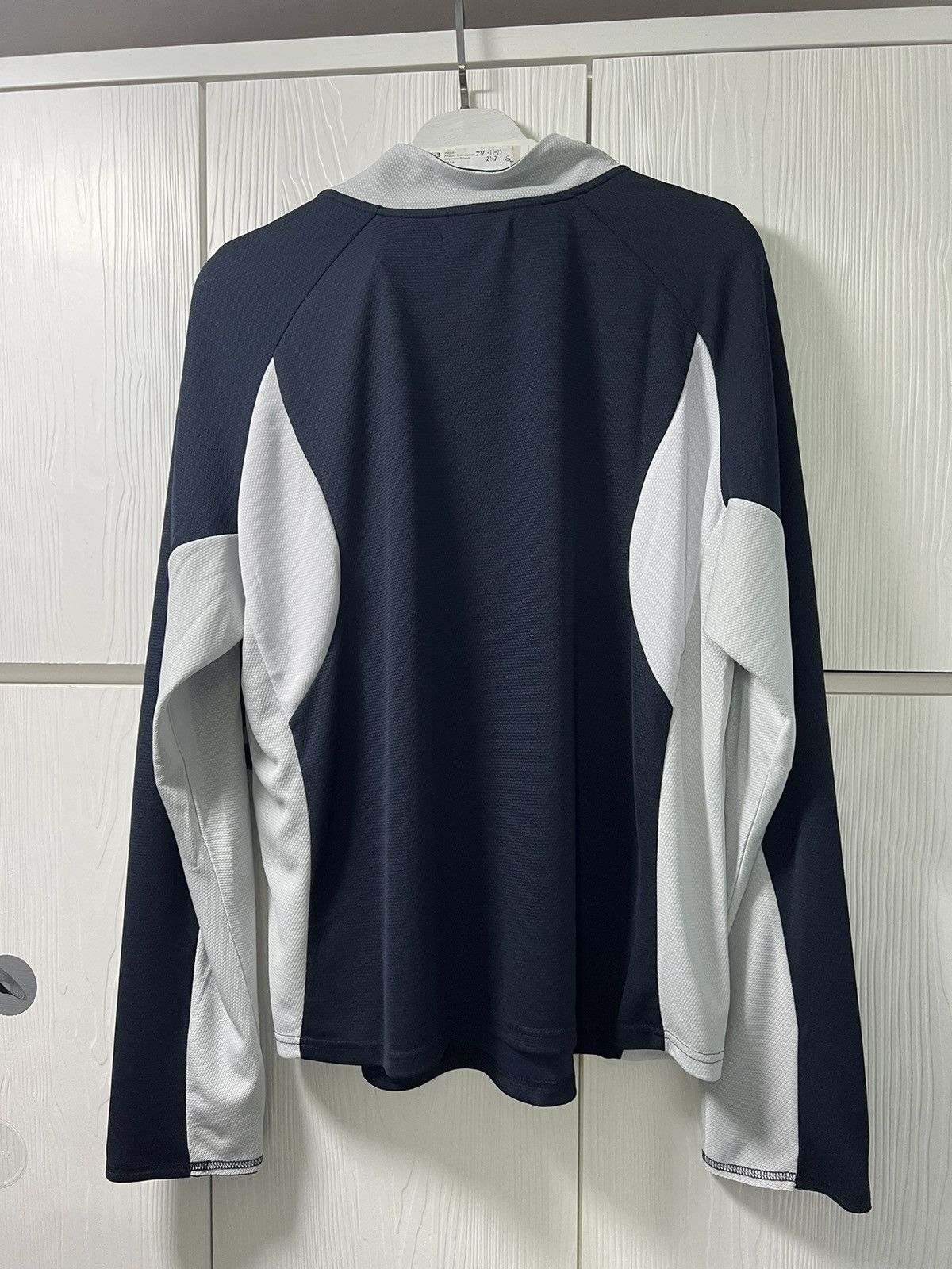 CMMAWEAR Cmmawear White/Navy Long Sleeve Tshirt Size US XL / EU 56 / 4 - 3 Thumbnail
