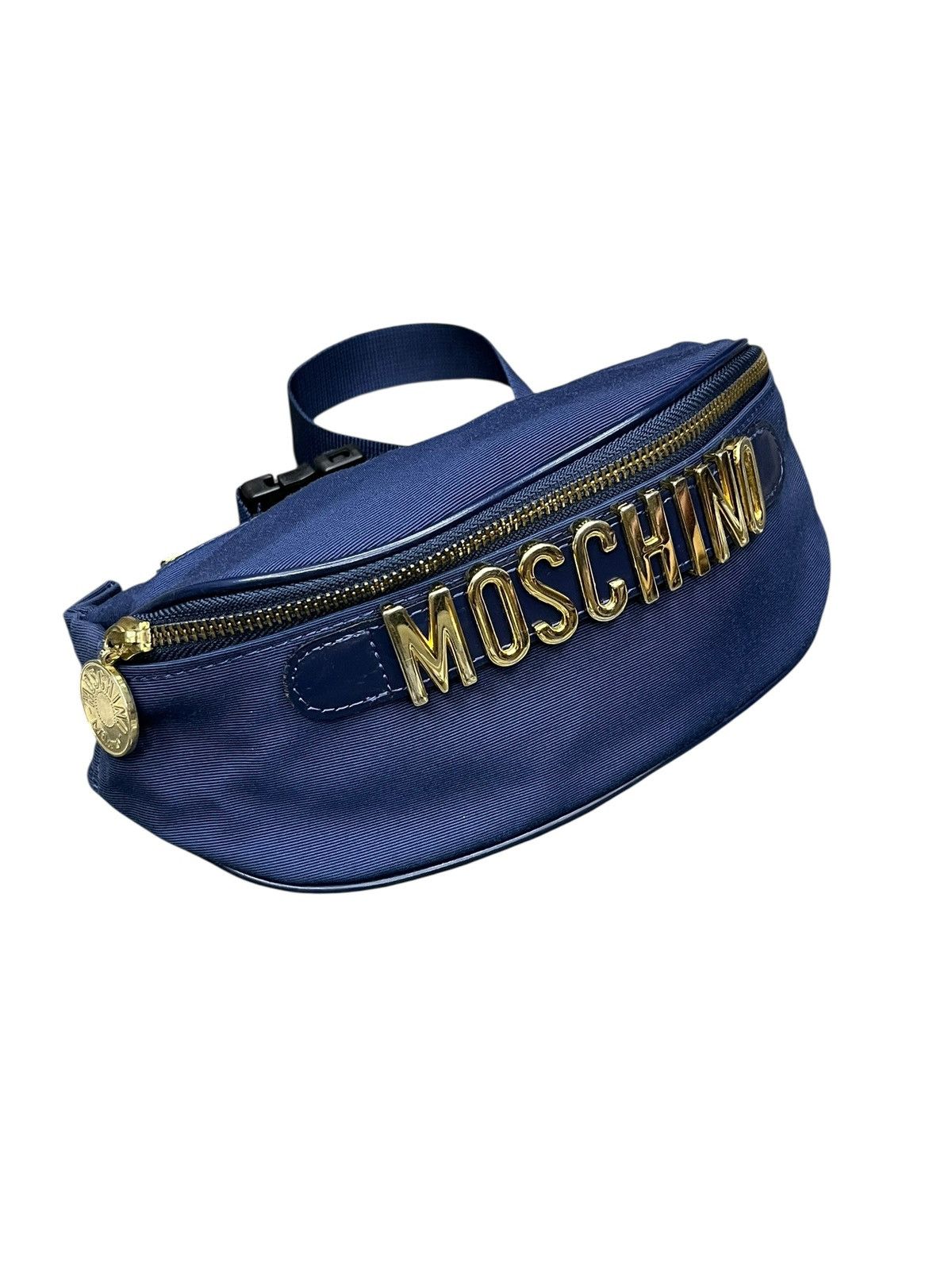 Moschino Authentic vintage Moschino waist pouch bag Made in Japan. Size ONE SIZE - 4 Thumbnail