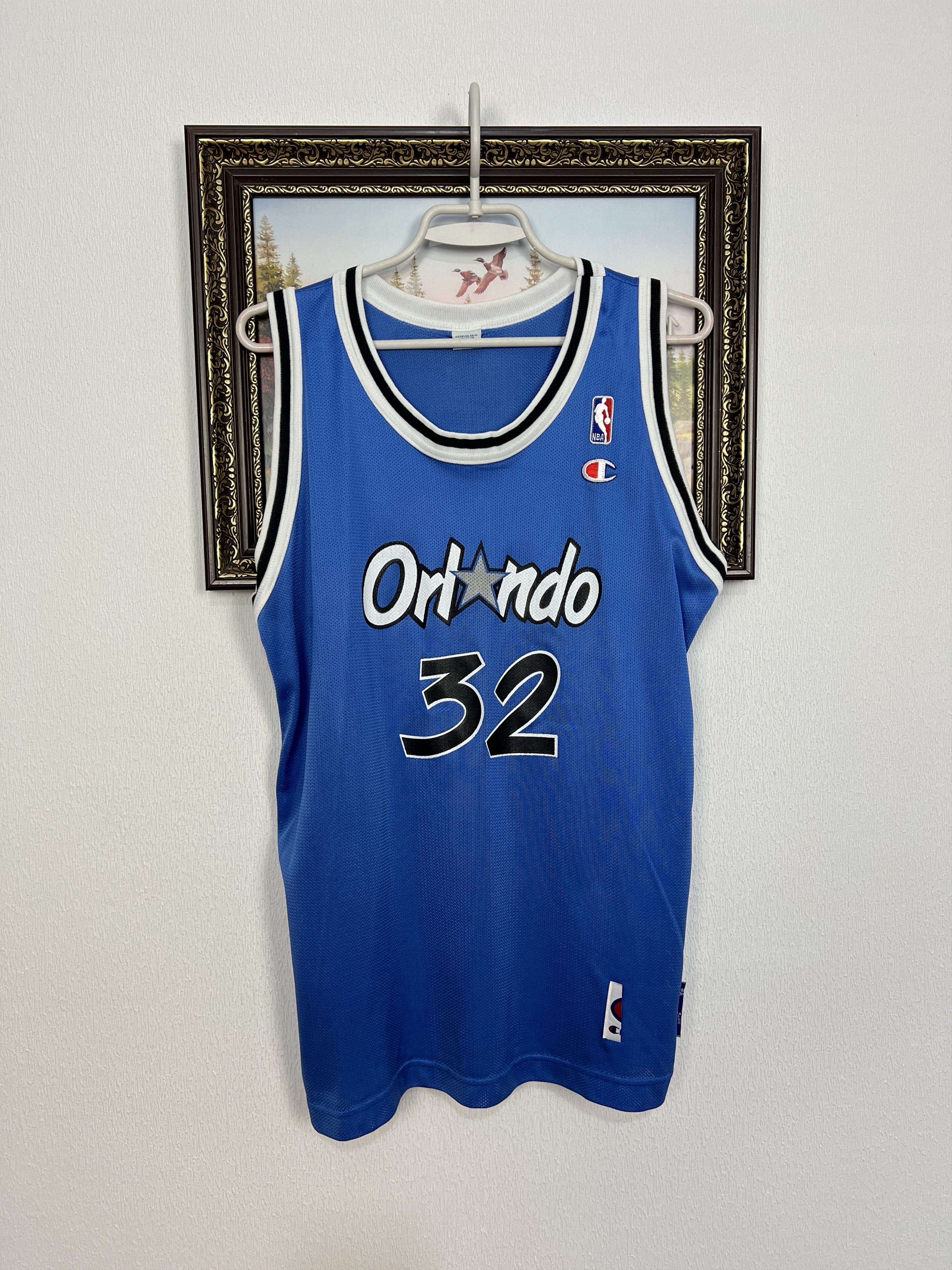 Champion Vintage 90's Champion Orlando Magic NBA O'Neal Jersey Shirt Size US M / EU 48-50 / 2 - 1 Thumbnail