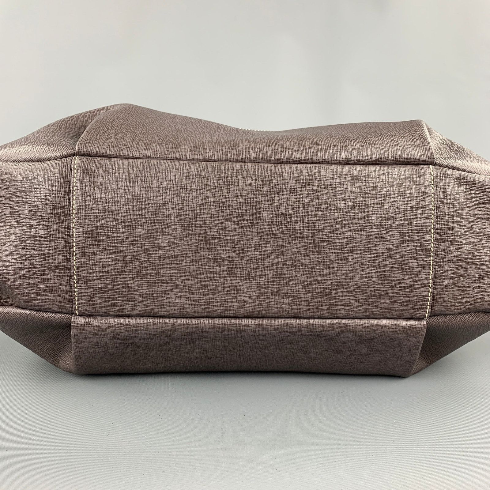 Other BEVINI Pink & Purple Color Block Leather Tote Handbag Size ONE SIZE - 6 Thumbnail