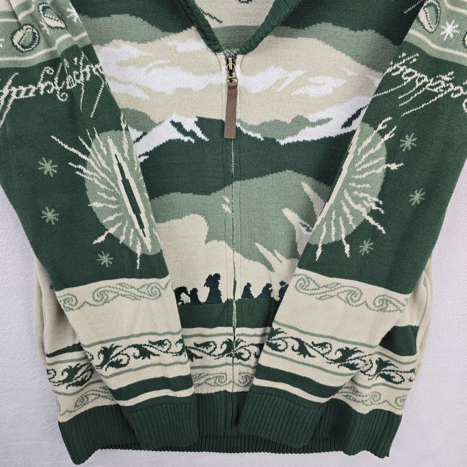 Hot Topic Hot Topic Lord of the Rings Cardigan Mens Sm Shawl Sweater Size US S / EU 44-46 / 1 - 5 Thumbnail