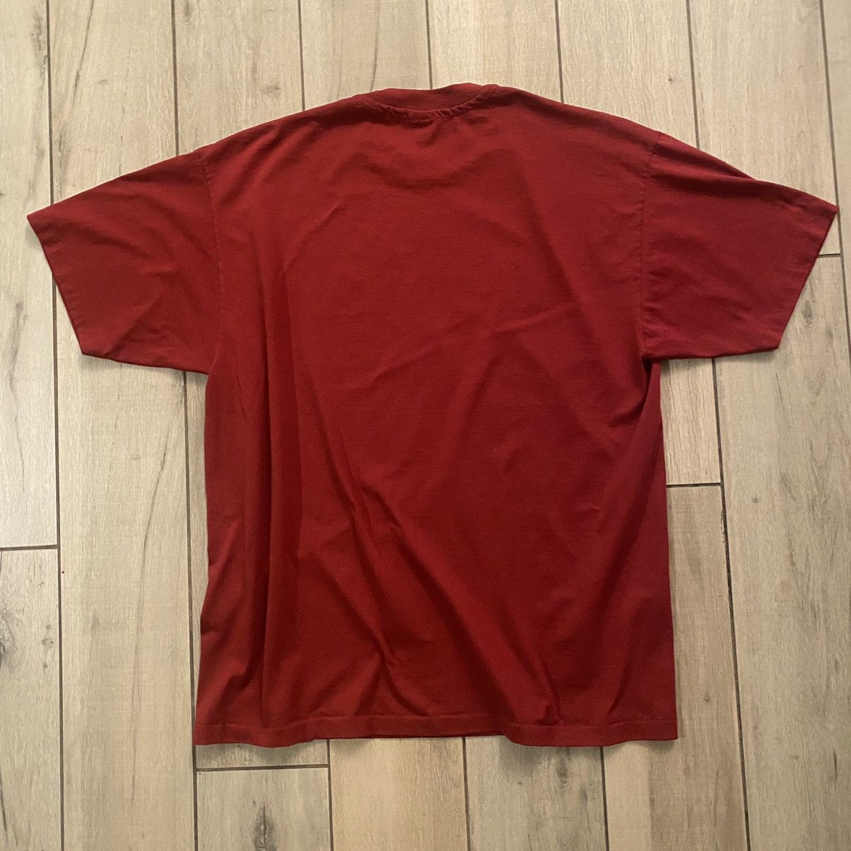 Harley Davidson × Nike × Stussy Vintage 90s Red Oktoberfest Single Stitch Graphic Tee XL Size US XL / EU 56 / 4 - 16 Thumbnail