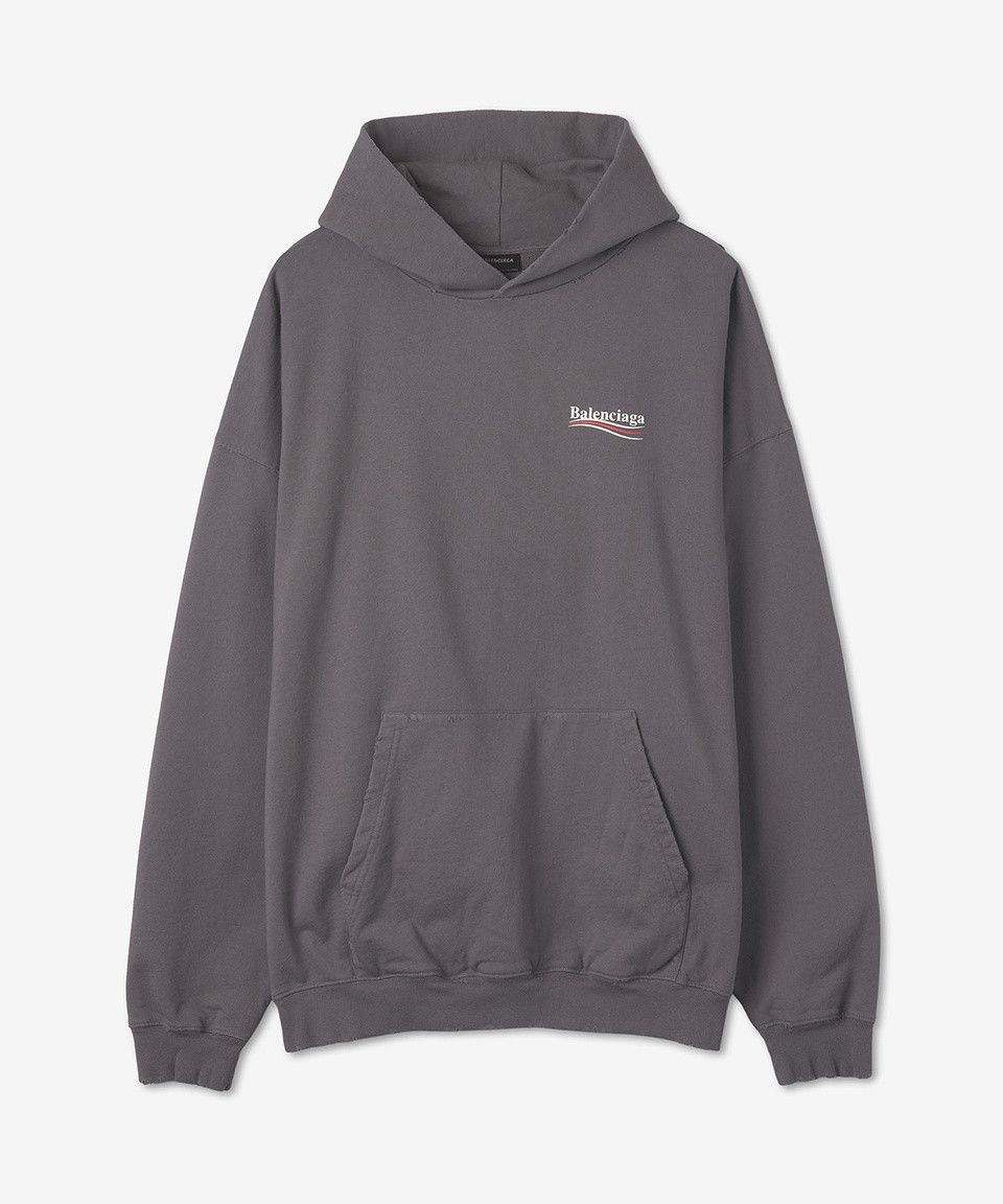 Balenciaga o1in1g0724 Political Campaign Hoodie Large Fit in