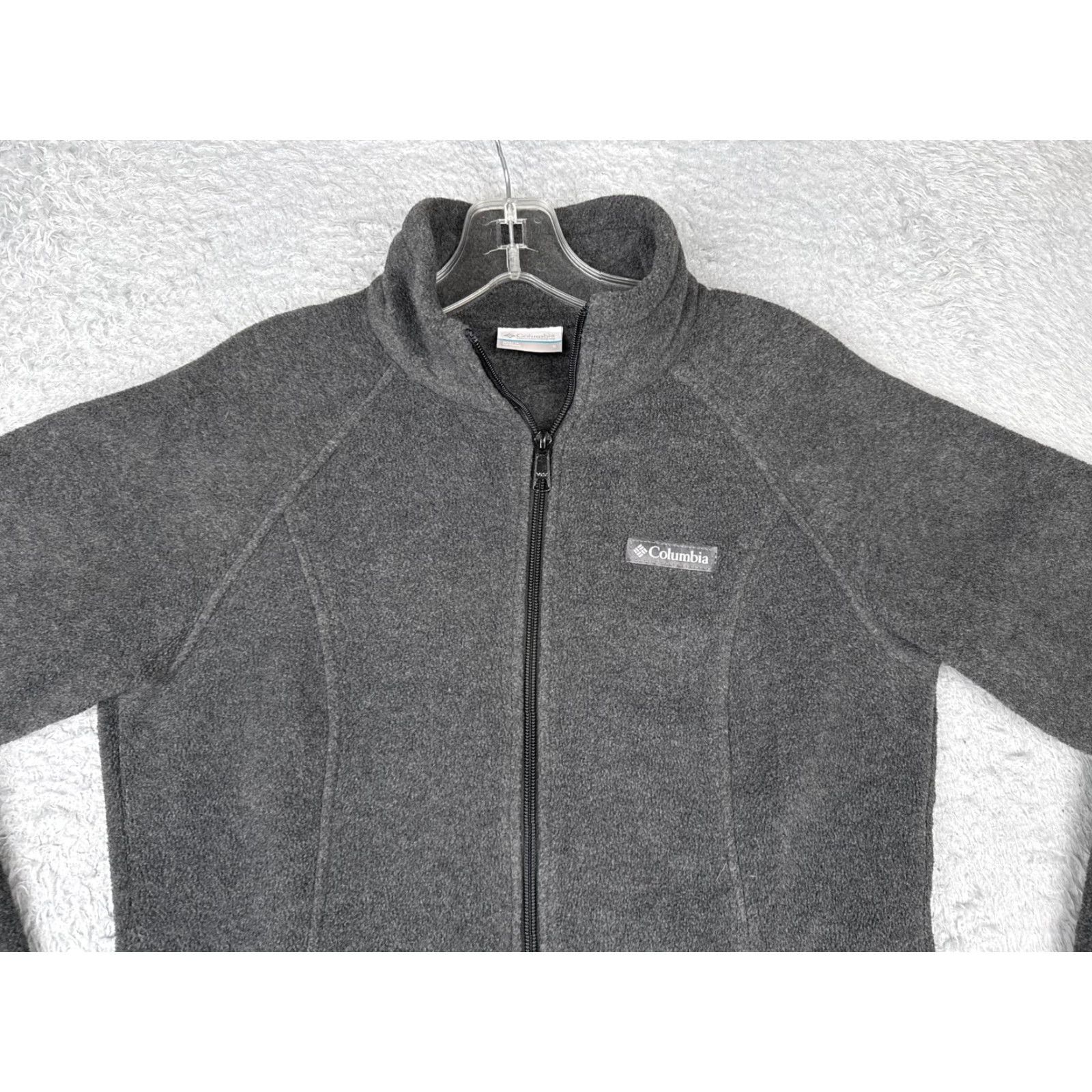 Vintage Columbia Jacket Small Gray Fleece Full Zip Outdoor Hiking Womens Size S / US 4 / IT 40 - 7 Thumbnail