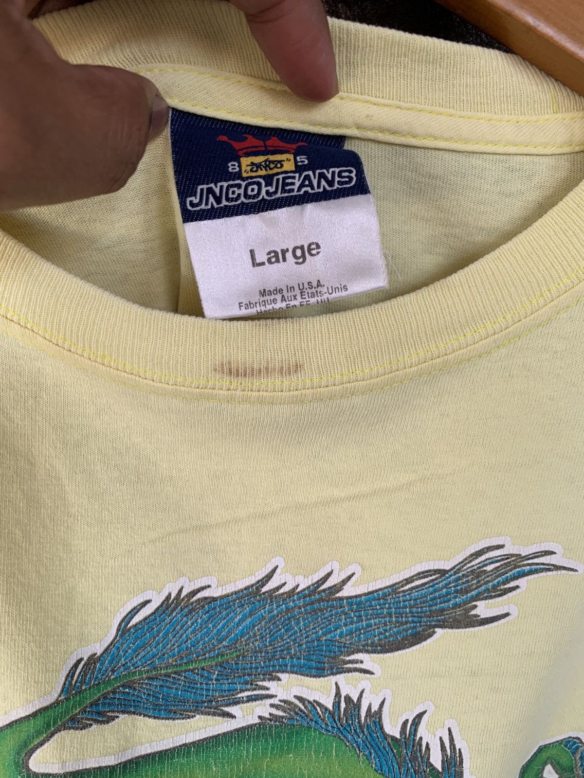 Vintage Vintage JNCO Jeans T shirt Size US S / EU 44-46 / 1 - 7 Thumbnail