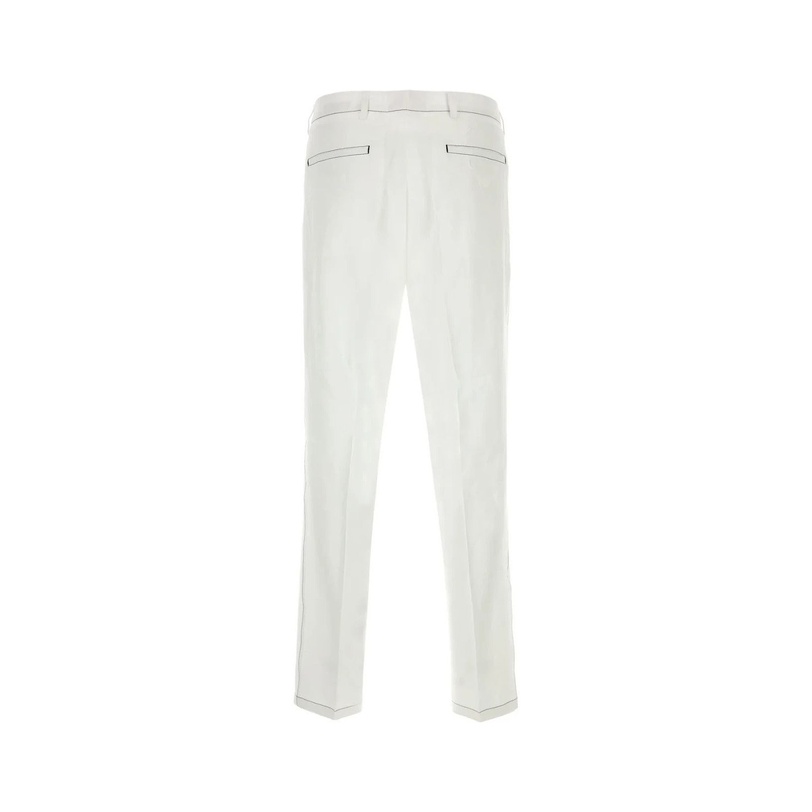 Prada PRADA White Linen Pants New & Authentic (Men's size:US 32 / Size US 32 / EU 48 - 2 Thumbnail