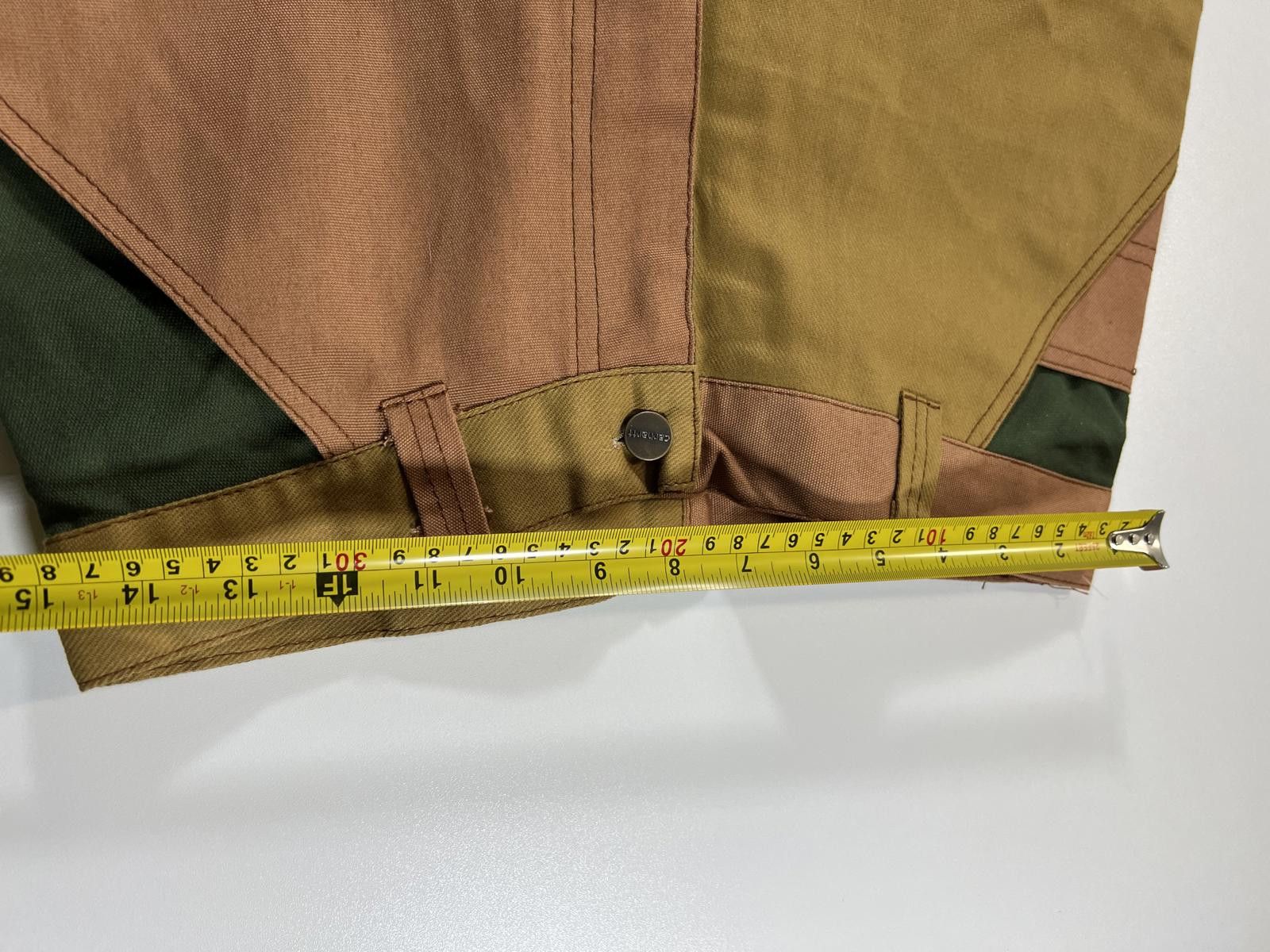 Unknown London Carhartt Custom Men's Colorblock Shorts Multicolor Panel 32 Size US 32 / EU 48 - 7 Thumbnail