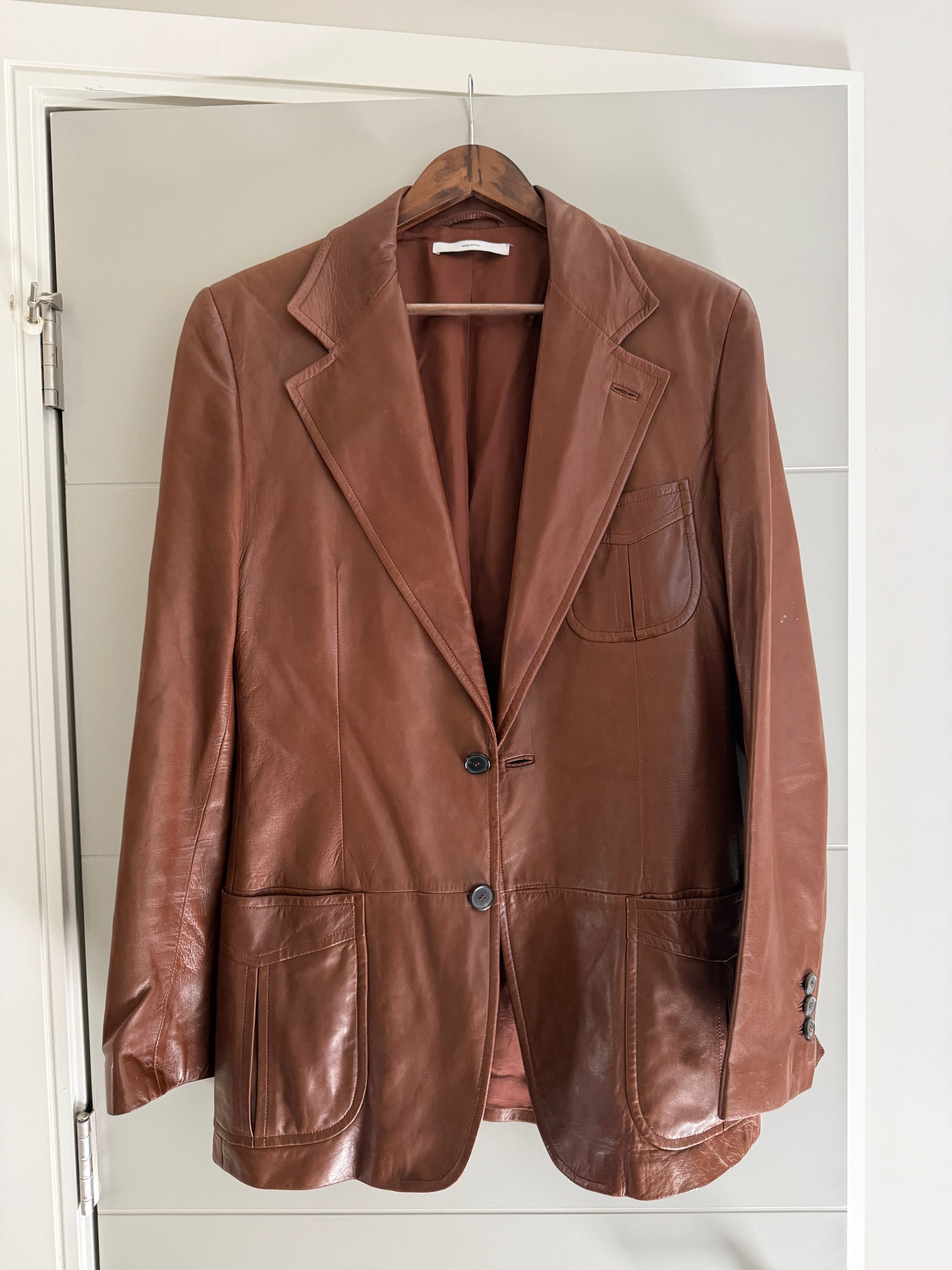 Vintage × Yves Saint Laurent Saint Laurent Rive Gauche Leather
