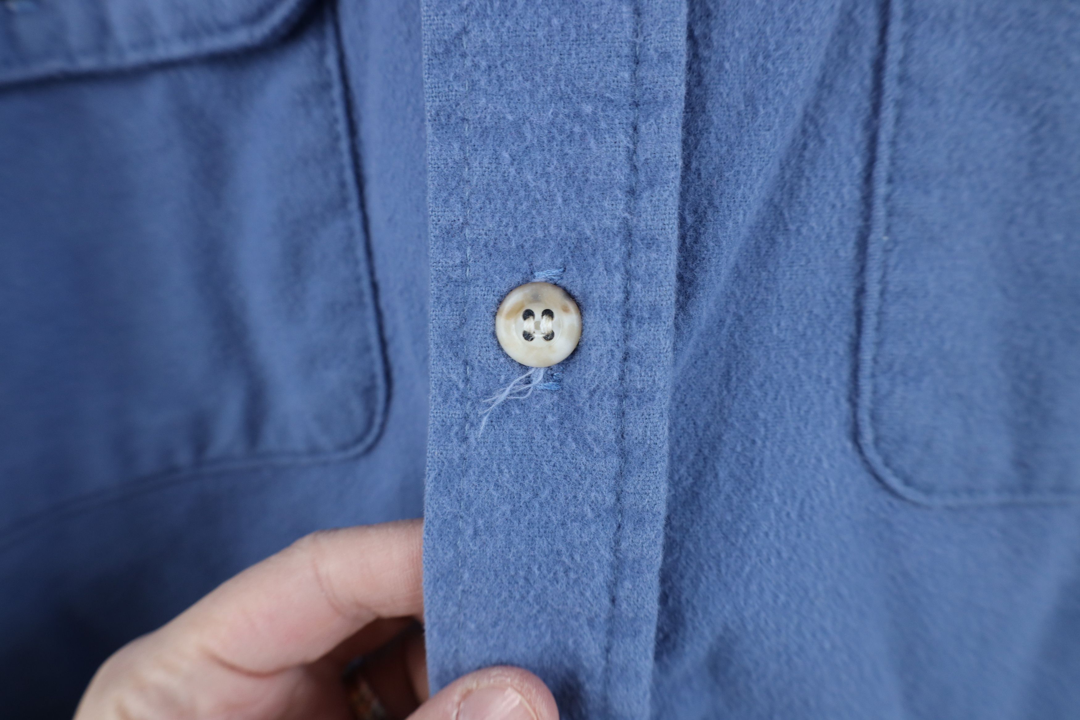 FiveBrother Vintage 70s Five Brother Cloth Collared Button Shirt USA Size US XXL / EU 58 / 5 - 6 Thumbnail