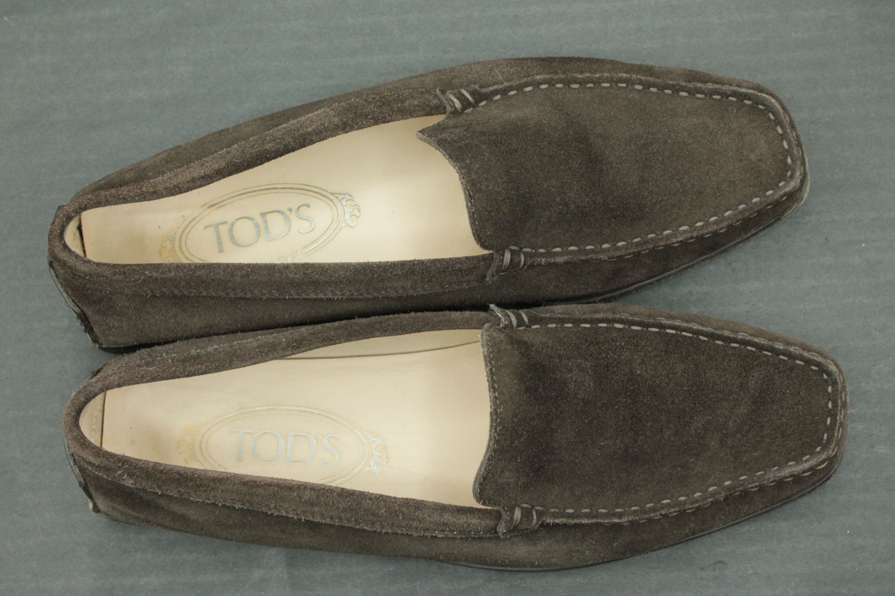 Tod's Tod's Brown Suede Slip On Driving Mocassine Loafers Women's Size US 8.5 / IT 38.5 - 7 Thumbnail