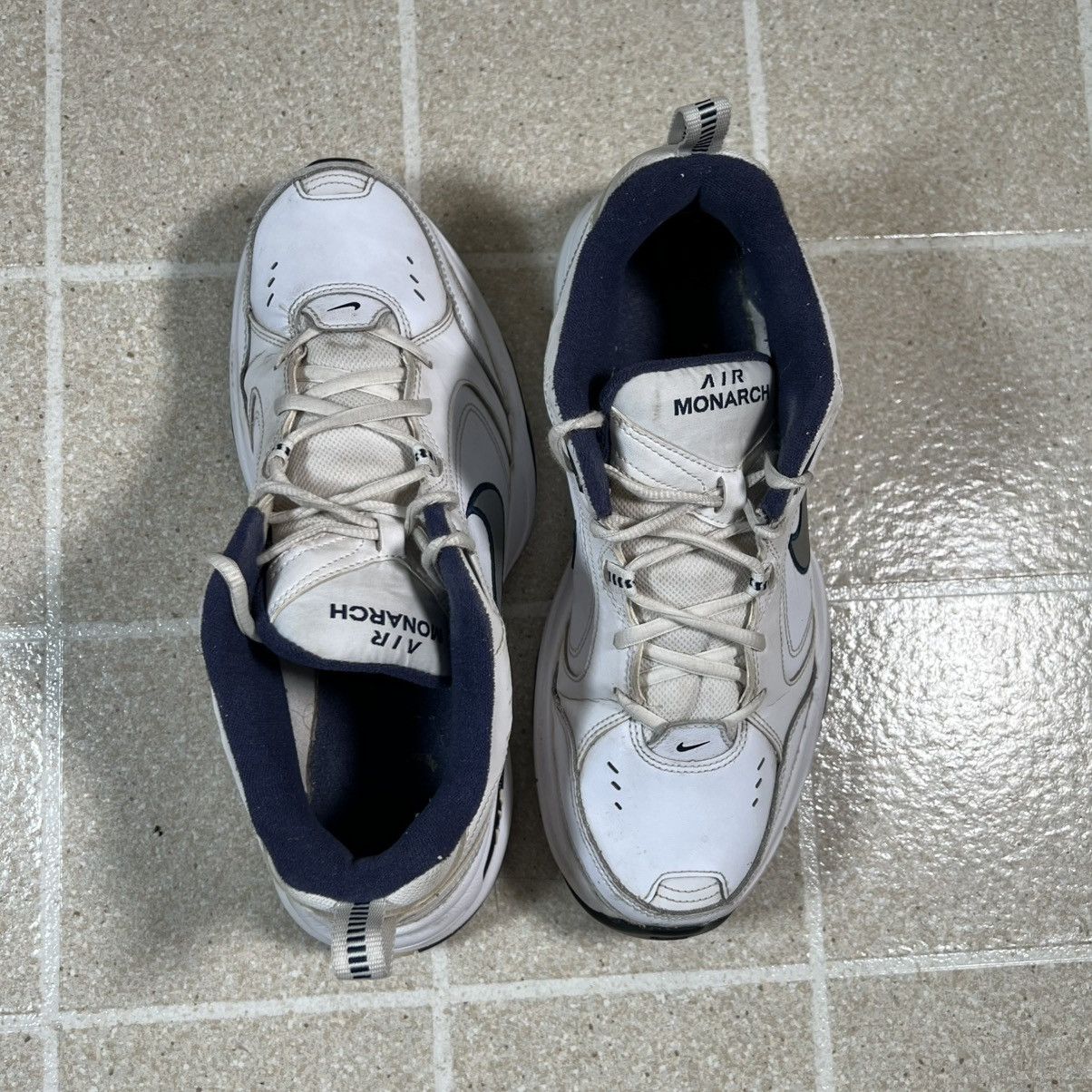 Nike Nike Air Monarch IV White Blue Athletic Shoes Men Size 10 Size US 10 / EU 43 - 6 Thumbnail