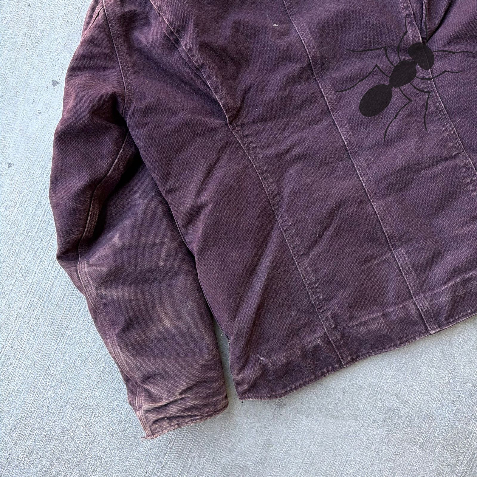 Carhartt × Vintage Carhartt WOMENS WJ141 DWN purple Sierra work wear jacket Size US S / EU 44-46 / 1 - 7 Thumbnail