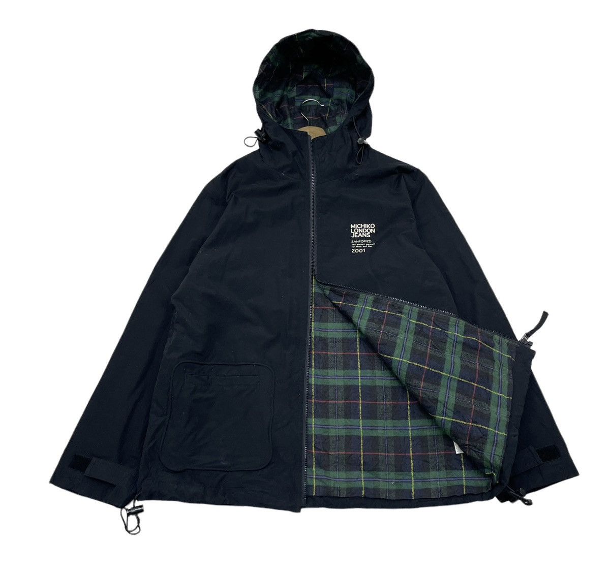 Japanese Brand 🔥Vintage Michiko London Jeans Hooded Dual Pocket Jacket Size US M / EU 48-50 / 2 - 1 Thumbnail