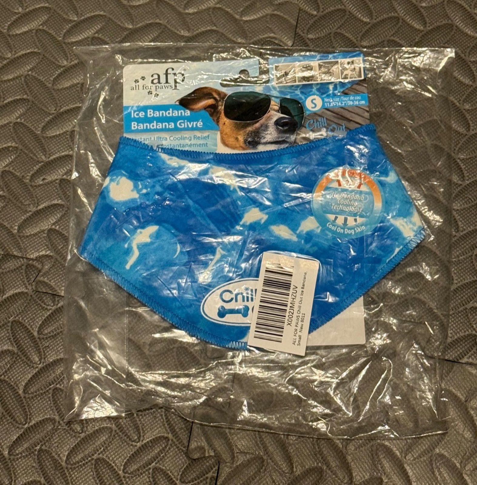 Other ALL FOR PAWS Chill Out Dog Ice Bandana, Size Small Size ONE SIZE - 1 Thumbnail
