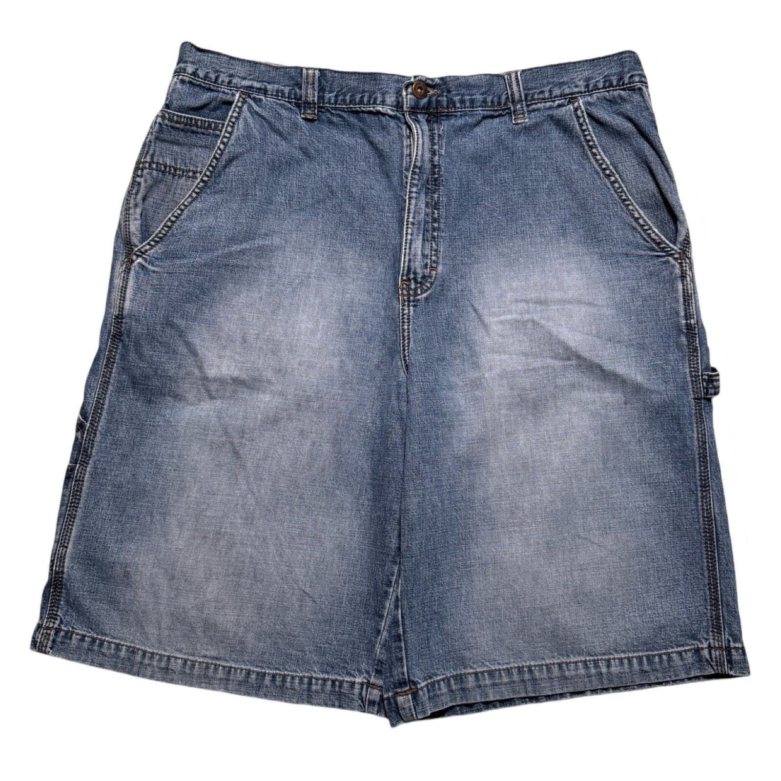 Aeropostale Vintage Y2K Aeropostale Light Wash Distressed Jean Shorts 36 Size US 36 / EU 52 - 3 Thumbnail