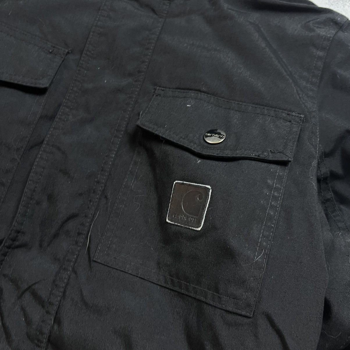 Carhartt 00s Carhartt Fur Vintage Hooded Parka Winter Jacket Size US S / EU 44-46 / 1 - 5 Thumbnail