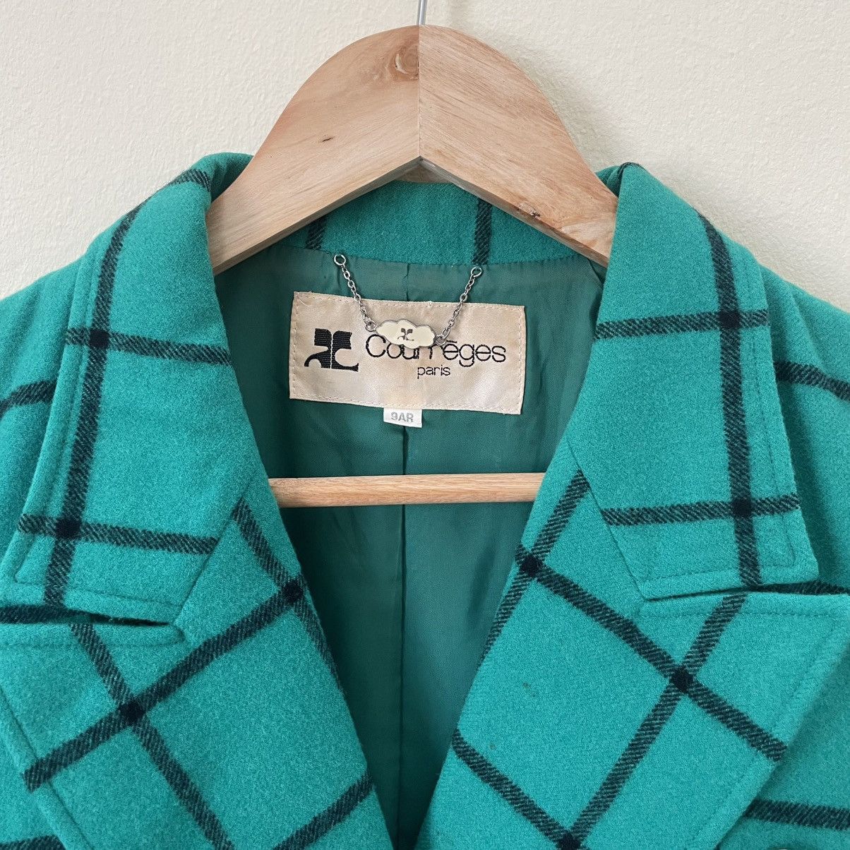 Courreges Vintage Courreges Cropped Double-Breasted Blazer Size ONE SIZE - 3 Thumbnail