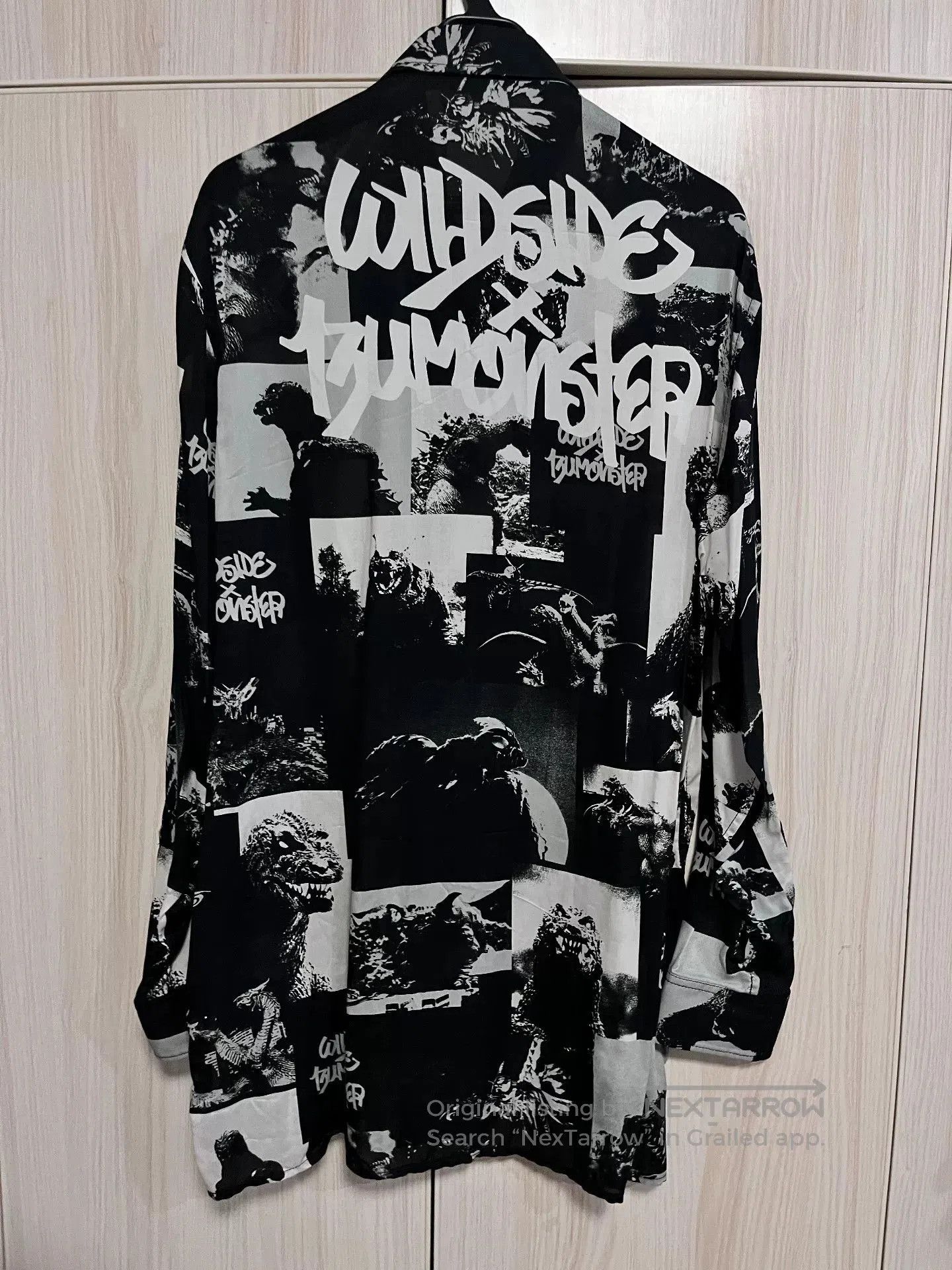 Yohji Yamamoto Godzilla Collaboration Silk Shirt. Size US L / EU 52-54 / 3 - 3 Thumbnail