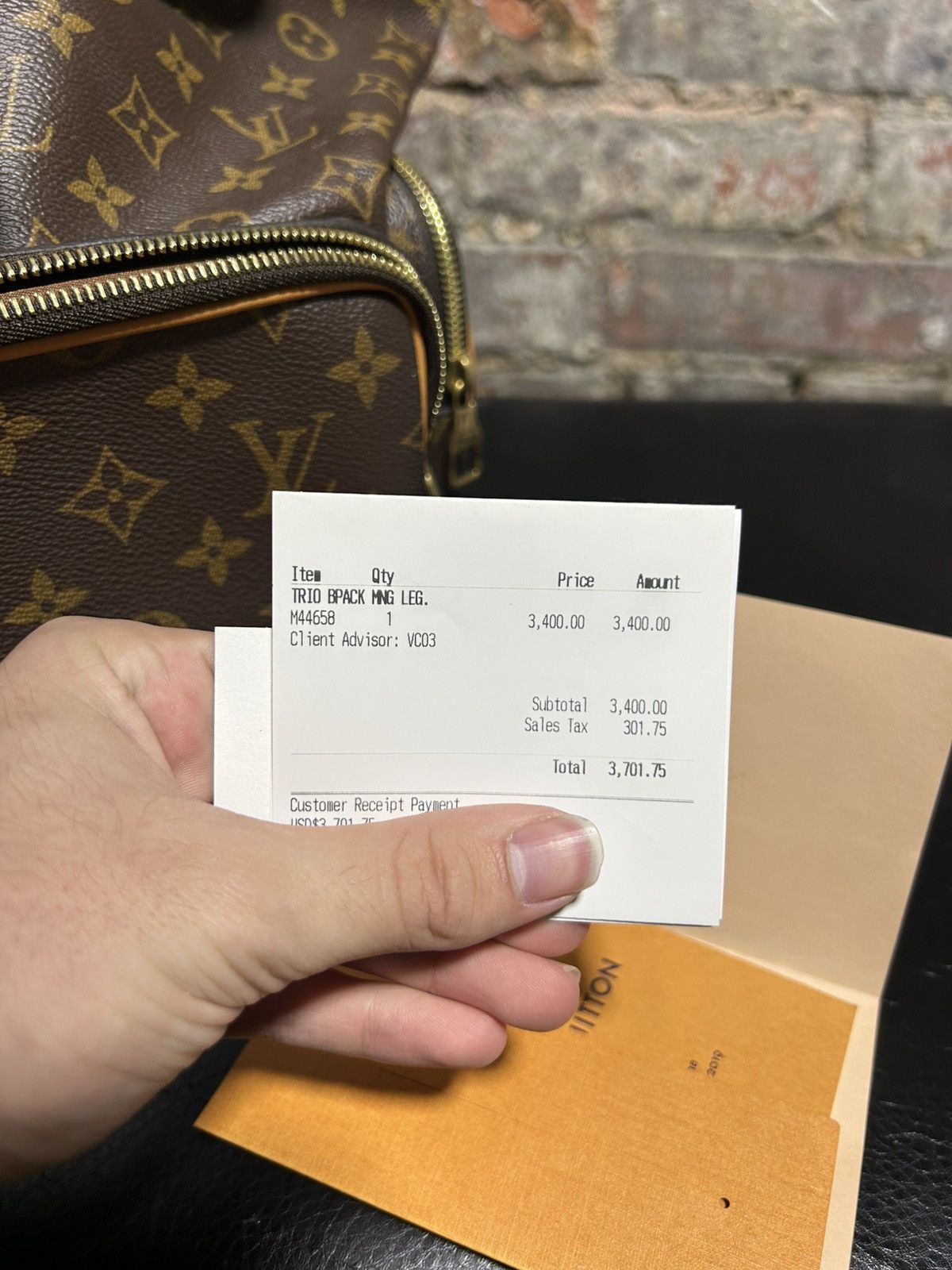 Louis Vuitton Louis Vuitton Monogram Trio Backpack | Grailed