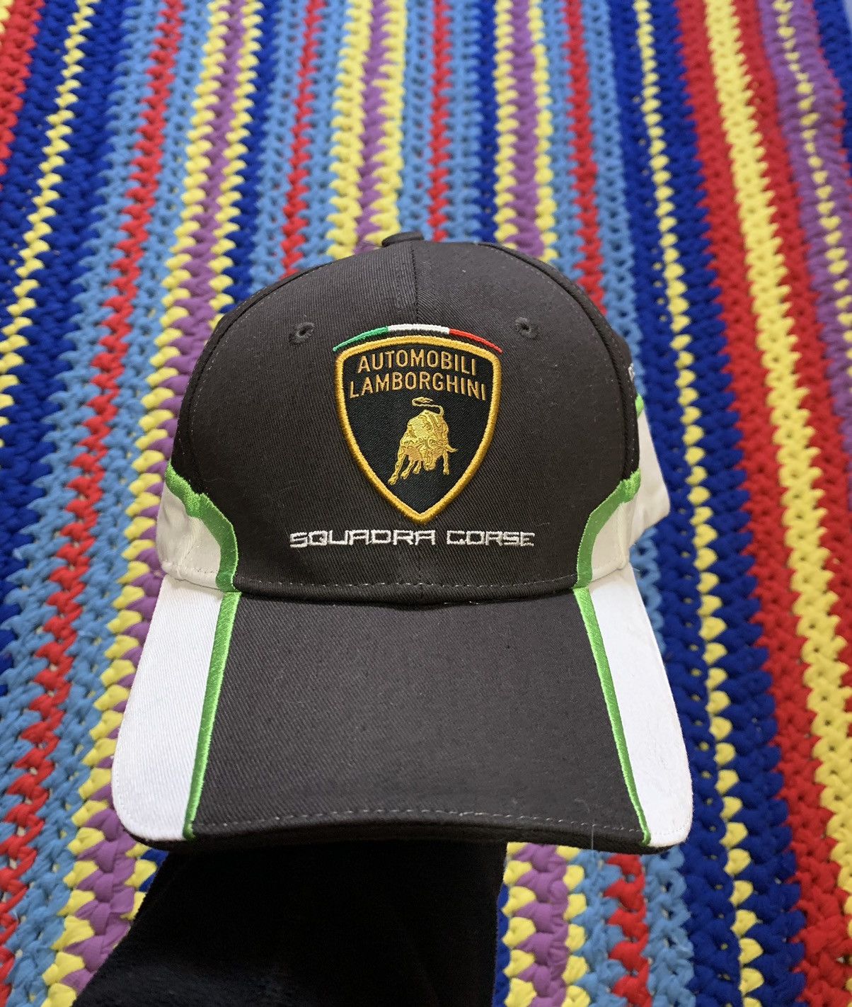 Lamborghini 🔥LASTDROP🔥 Automobili Squadra Corse Racing Cap Hat | Grailed