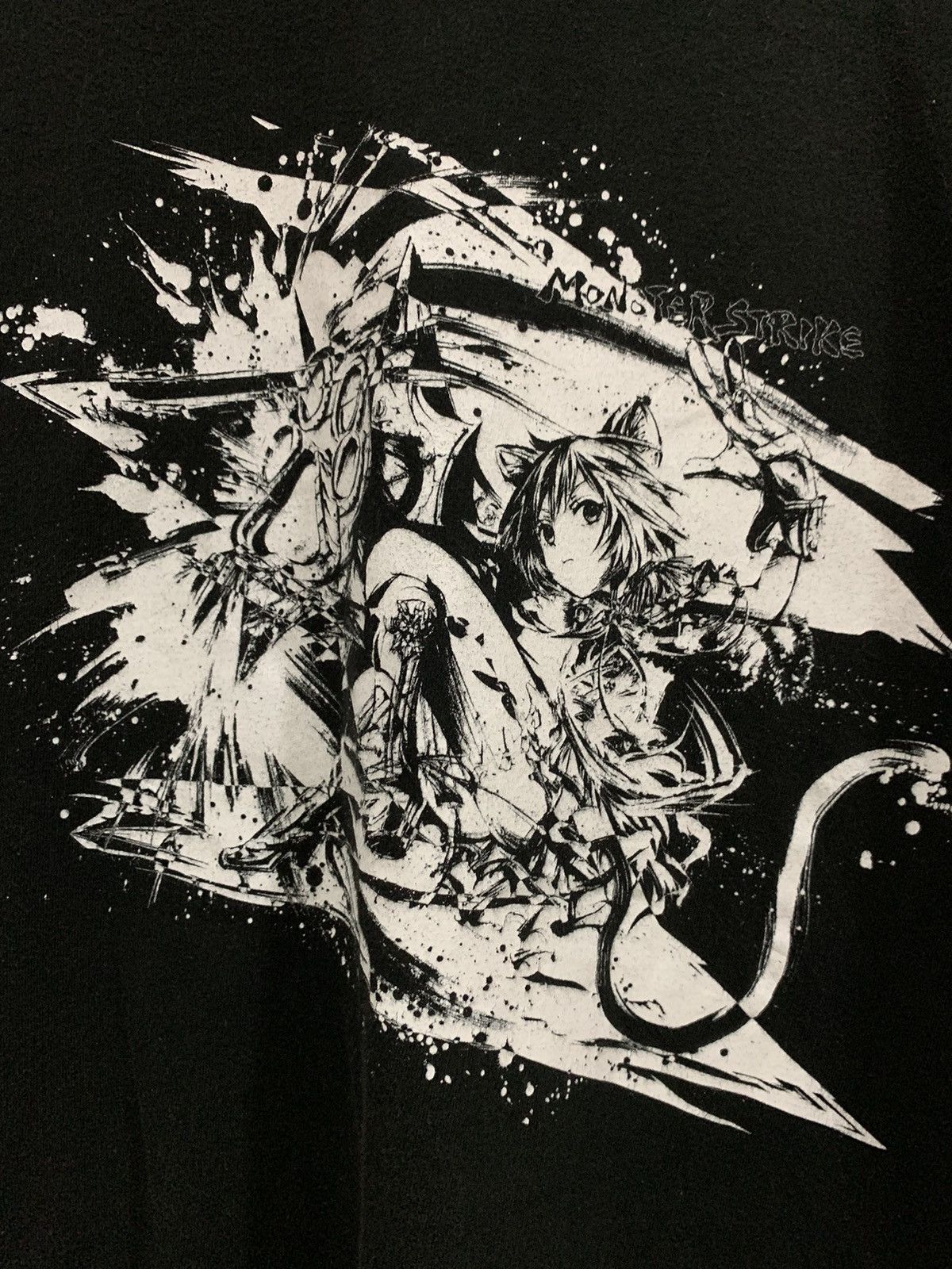 Anime Monster Strike Print T-Shirts Size US L / EU 52-54 / 3 - 4 Thumbnail