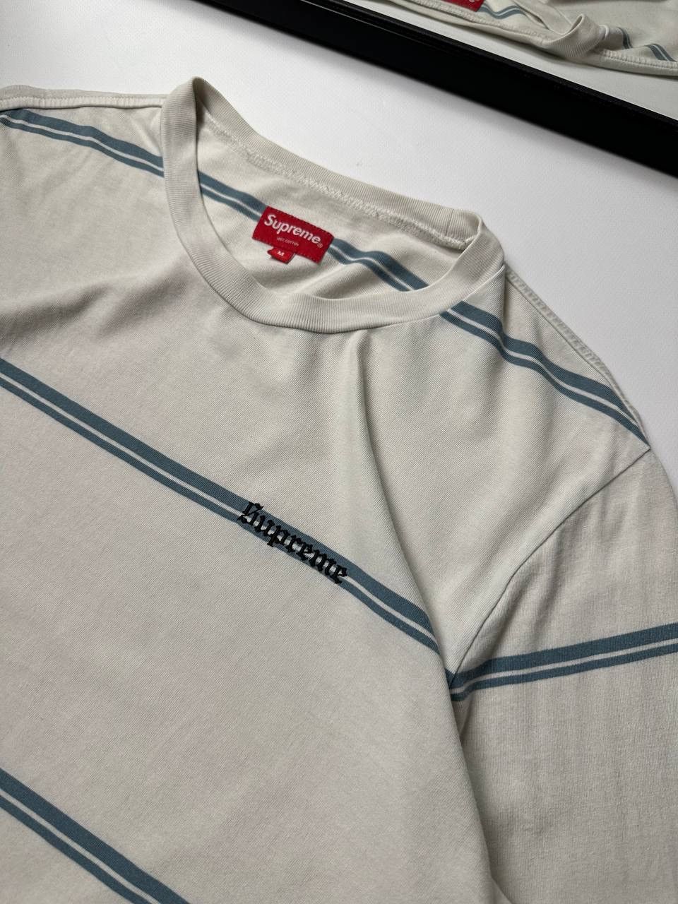 Supreme Supreme FW 2017s Striped Long Sleeve OG Y2k Size US M / EU 48-50 / 2 - 5 Thumbnail