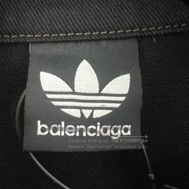Balenciaga Balenciaga Denim Jacket Black Size US S / EU 44-46 / 1 - 3 Thumbnail