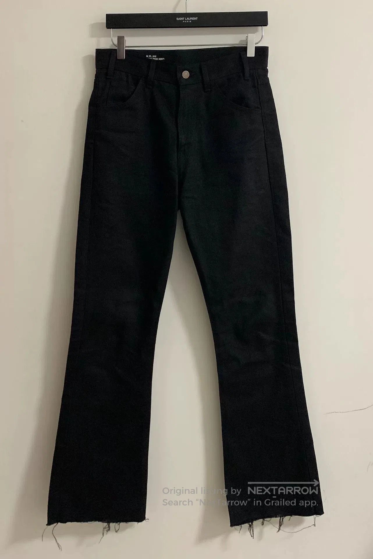 Celine Celine Black Flared Denim Jeans Size 28. Size 28" / US 6 / IT 42 - 1 Thumbnail
