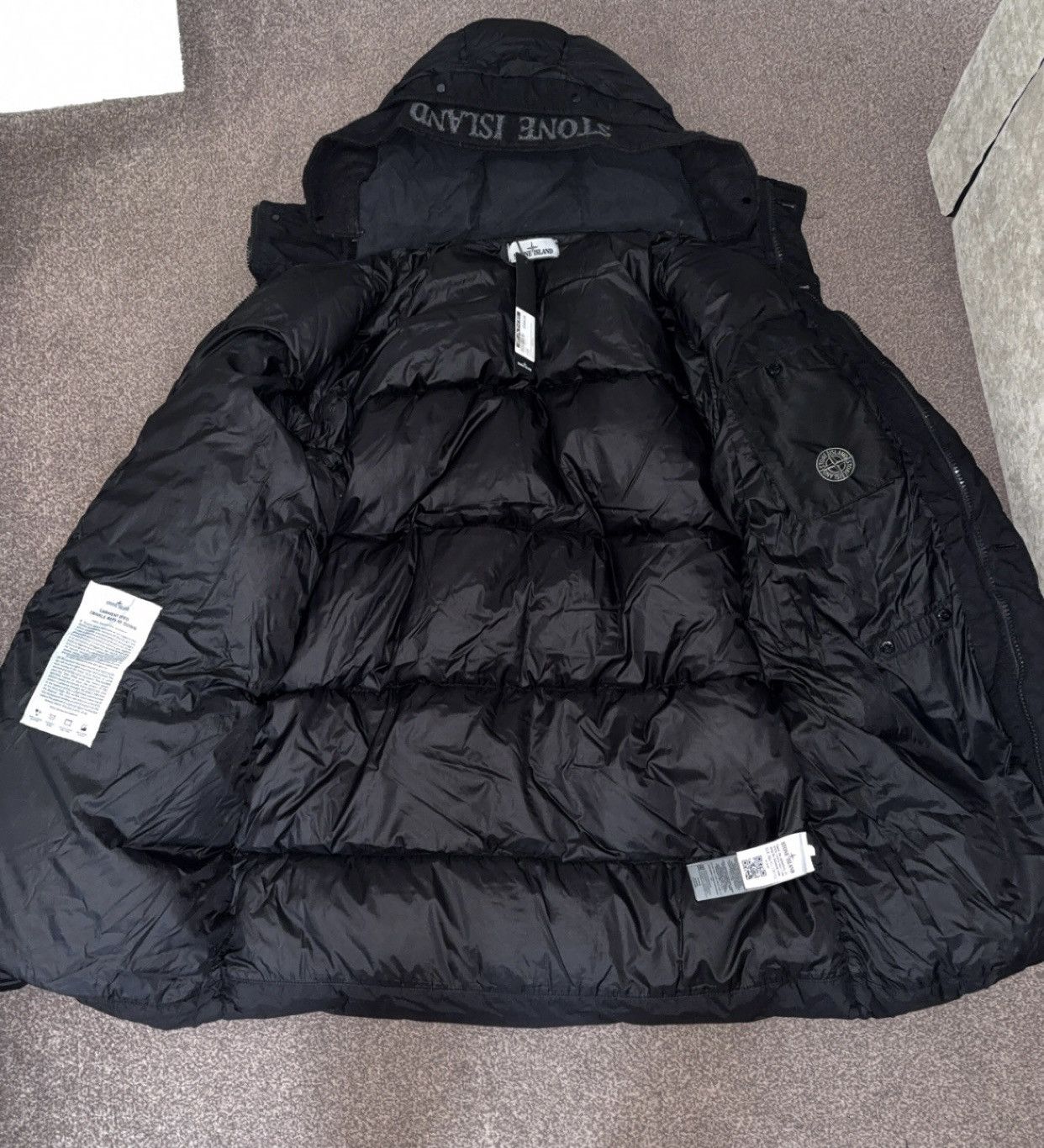 Stone Island Stone Island Garment Dyed Crinkle Reps NY Down Jacket Size US L / EU 52-54 / 3 - 3 Thumbnail