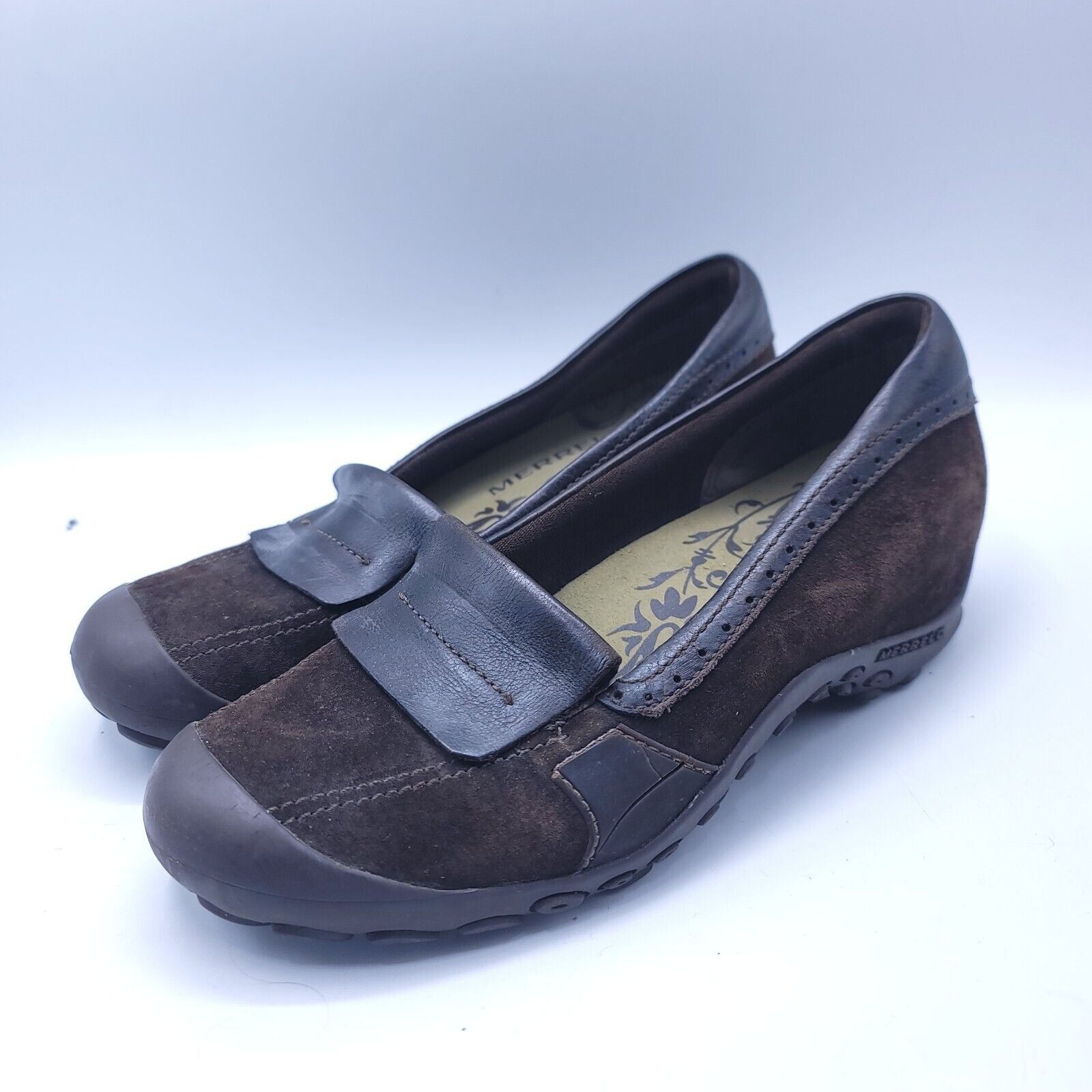 Merrell Merrell Plaza Moc Mary Jane Flat Womens Size 9 46406 Brown Size US 9 / IT 39 - 1 Thumbnail