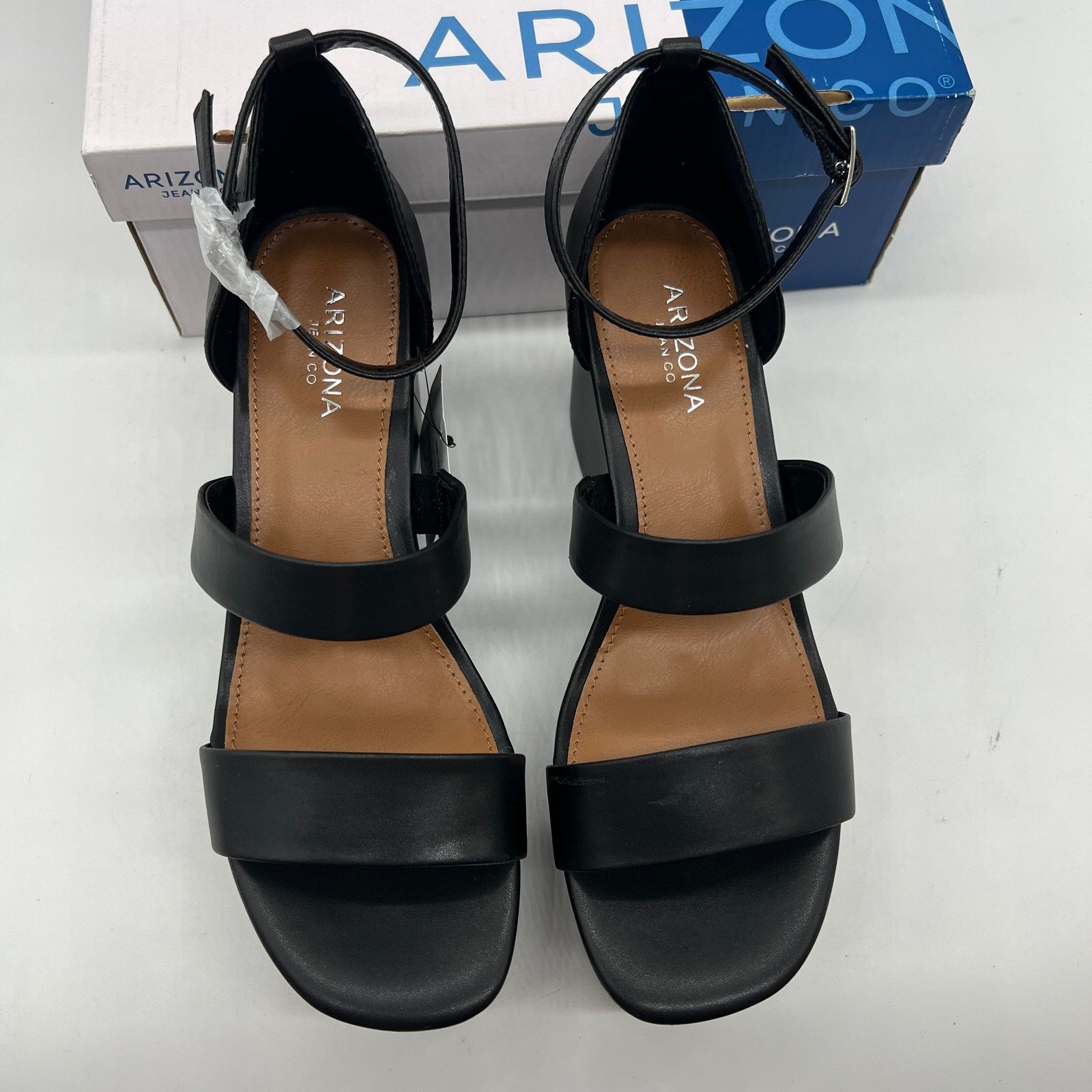 Other Arizona Jean Co Womens Junno Heeled Sandals Black Size 9M Size US 9 / IT 39 - 3 Thumbnail
