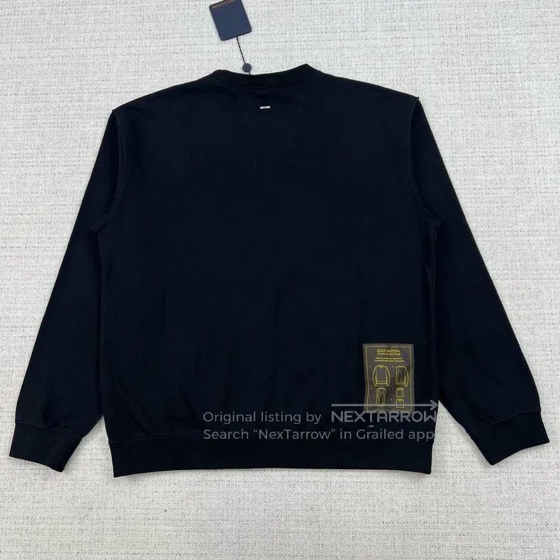 Louis Vuitton Louis Vuitton Instruction sticker logo pullover sweatshirt Size US XXL / EU 58 / 5 - 3 Thumbnail