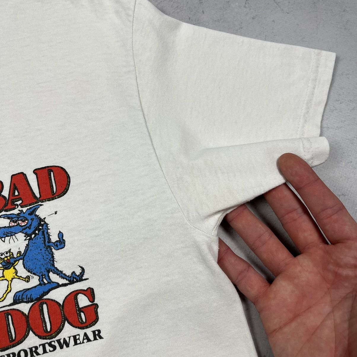 Vintage Vintage Bad Dog Top Ten List Dirty Humor T shirt 1994 Size US S / EU 44-46 / 1 - 20 Thumbnail