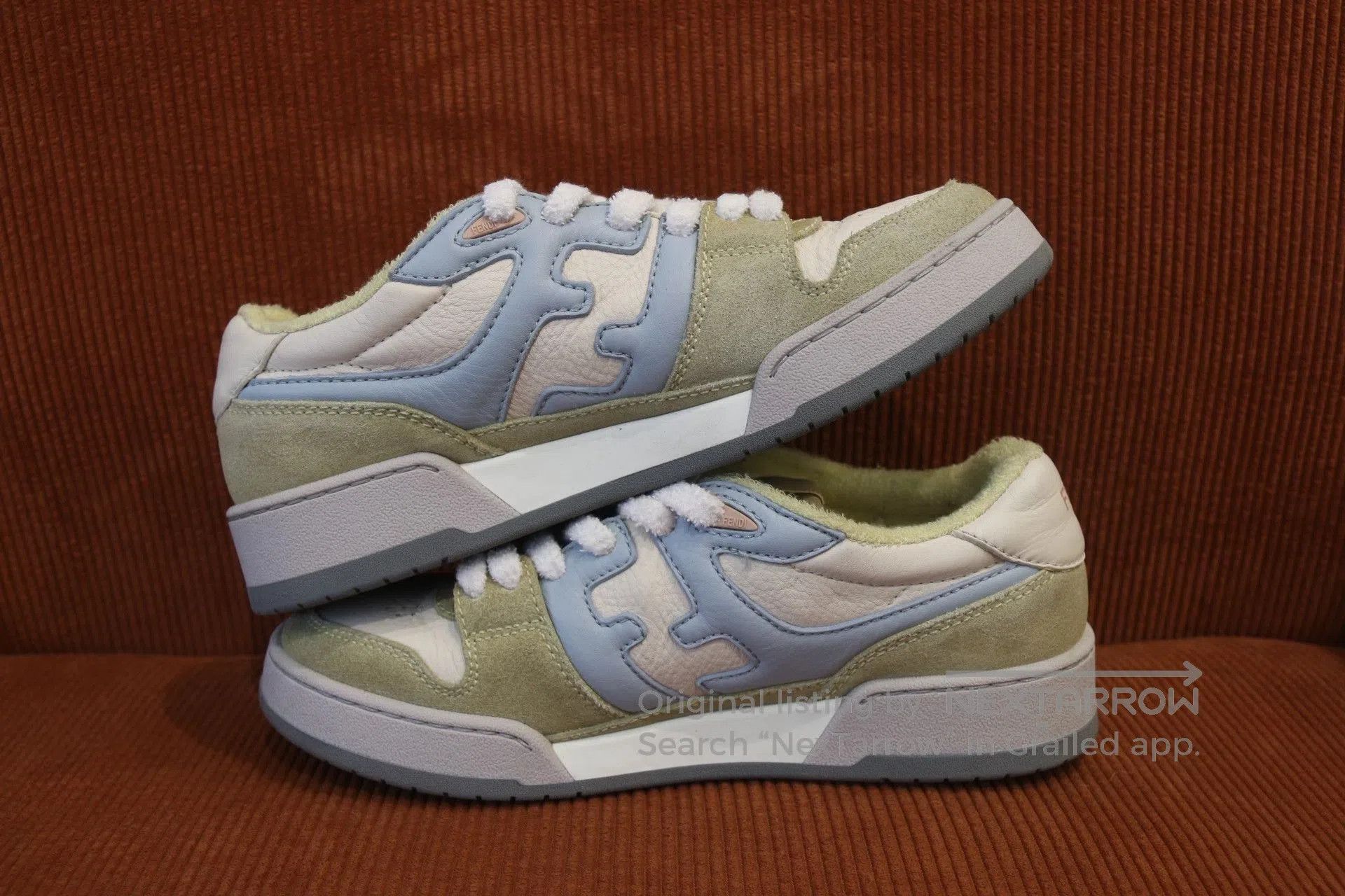 Fendi Fendi Match Suede Low. Size US 6 / IT 36 - 2 Thumbnail