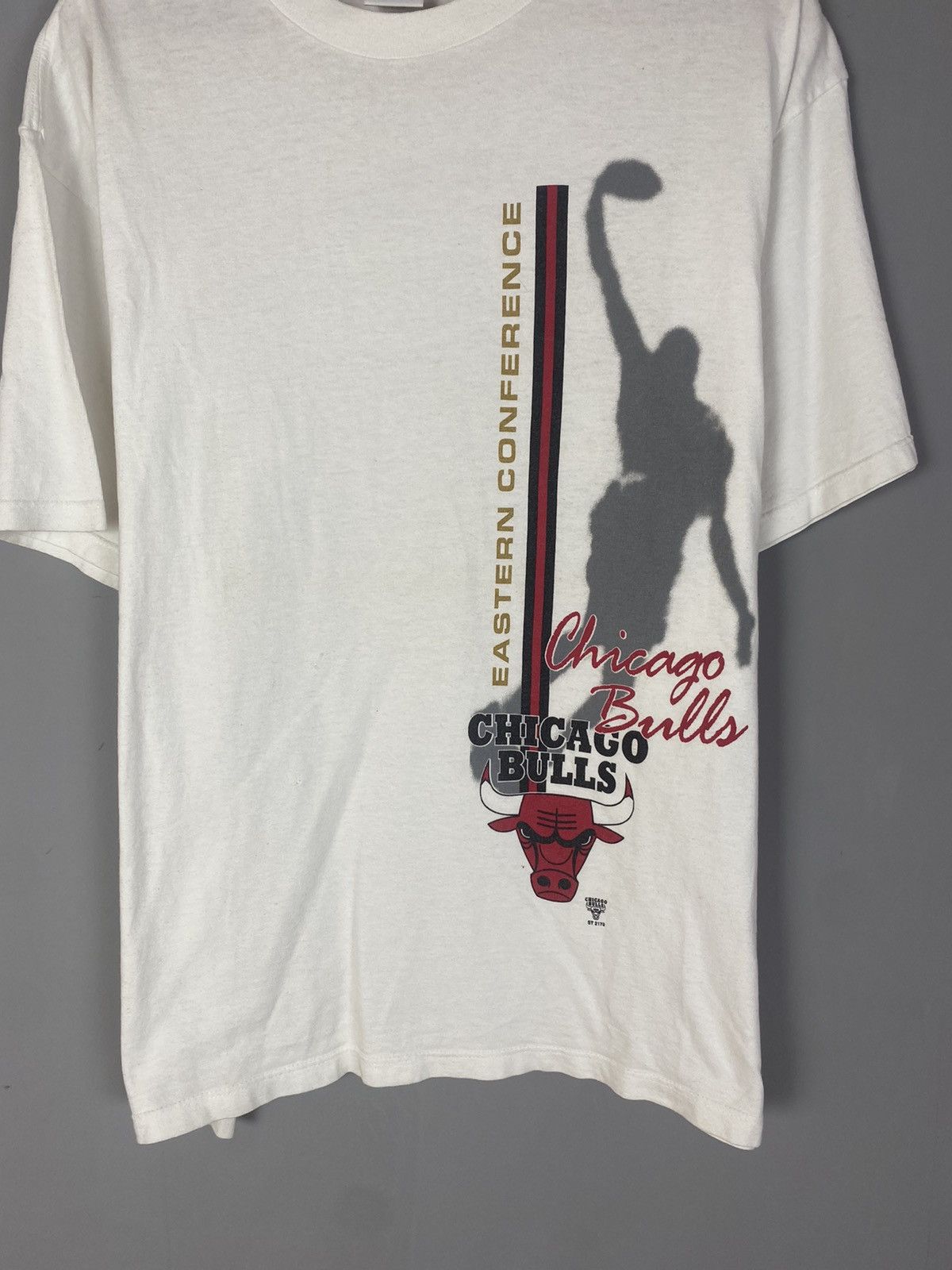 NBA Vintage starter Chicago bulls tee T-shirt USA Size US L / EU 52-54 / 3 - 3 Thumbnail