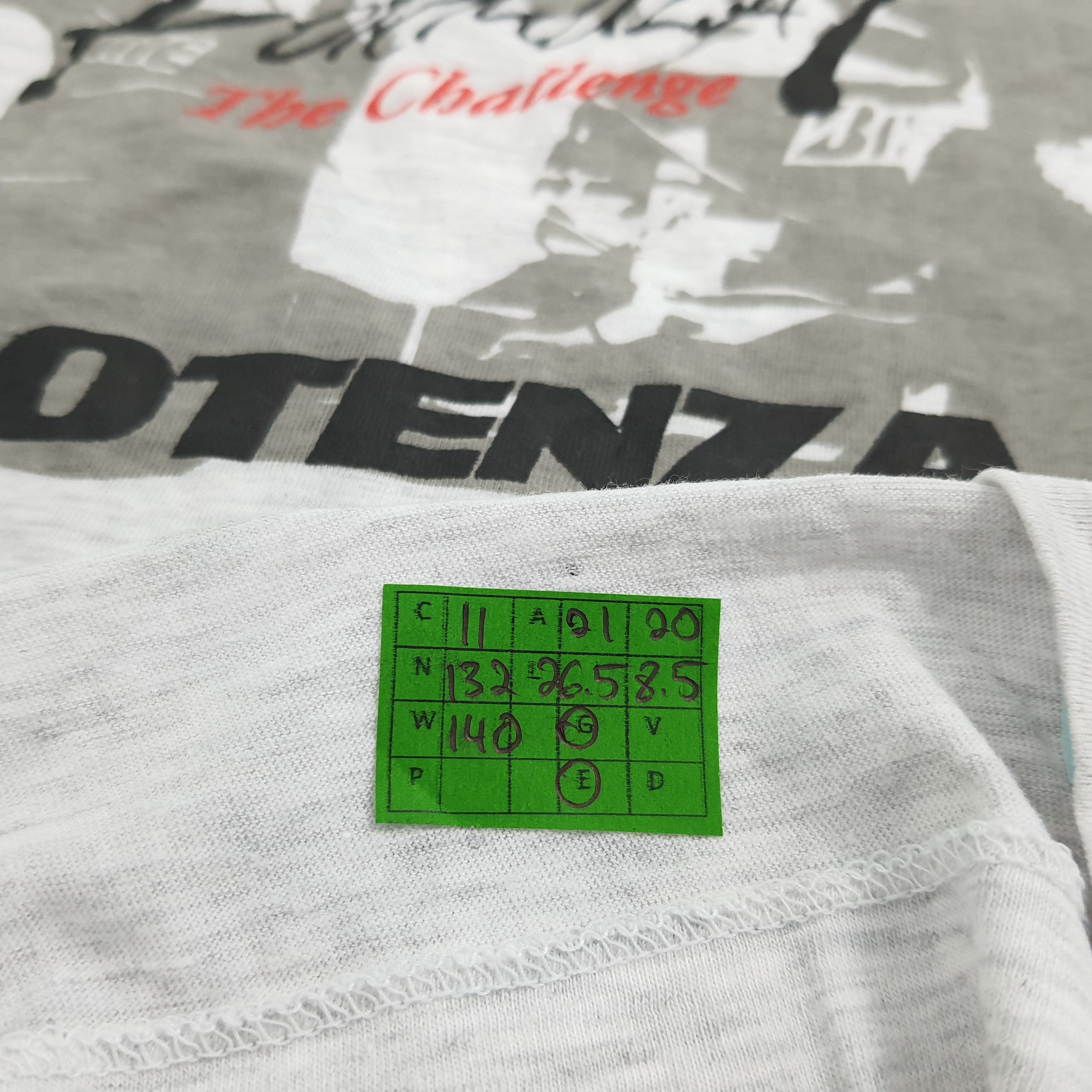 Japanese Brand × Vintage Vintage POTENZA Formula 1 The Challange Tshirt Size US L / EU 52-54 / 3 - 6 Thumbnail