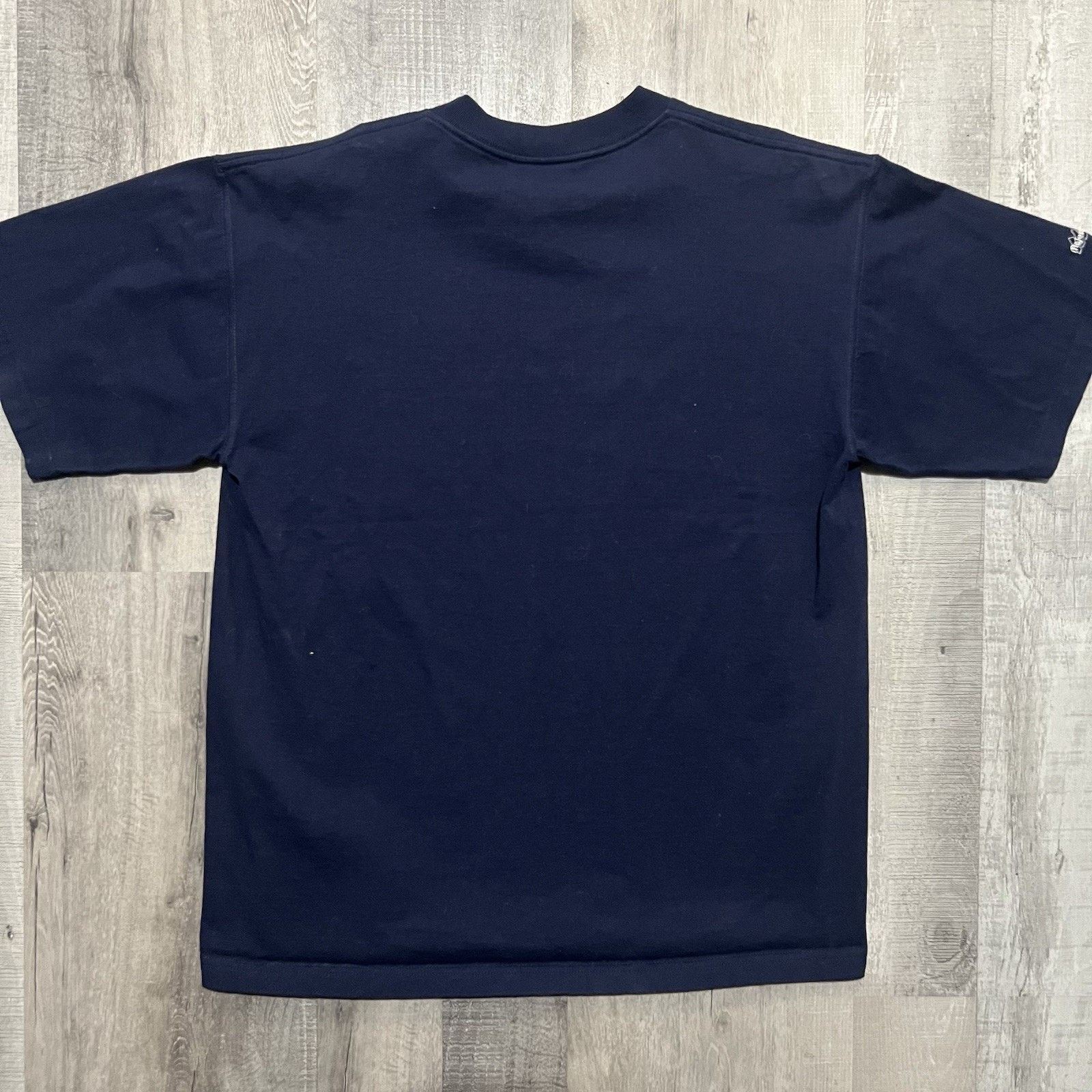 Majestic VTG Atlanta Braves T Shirt Navy Blue MLB Baseball Sz Large Size US L / EU 52-54 / 3 - 2 Thumbnail