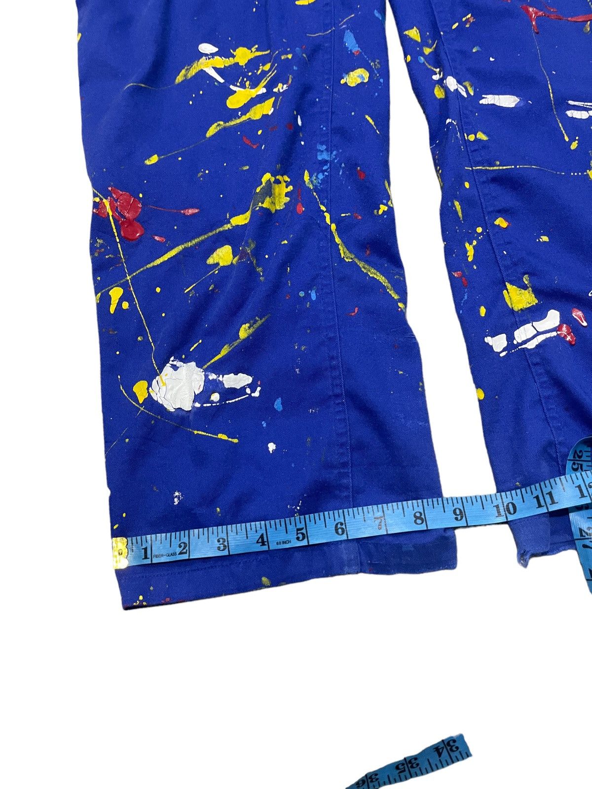 Vintage Vintage Double Diamond Paints Overall Worker Size US 37 - 15 Thumbnail