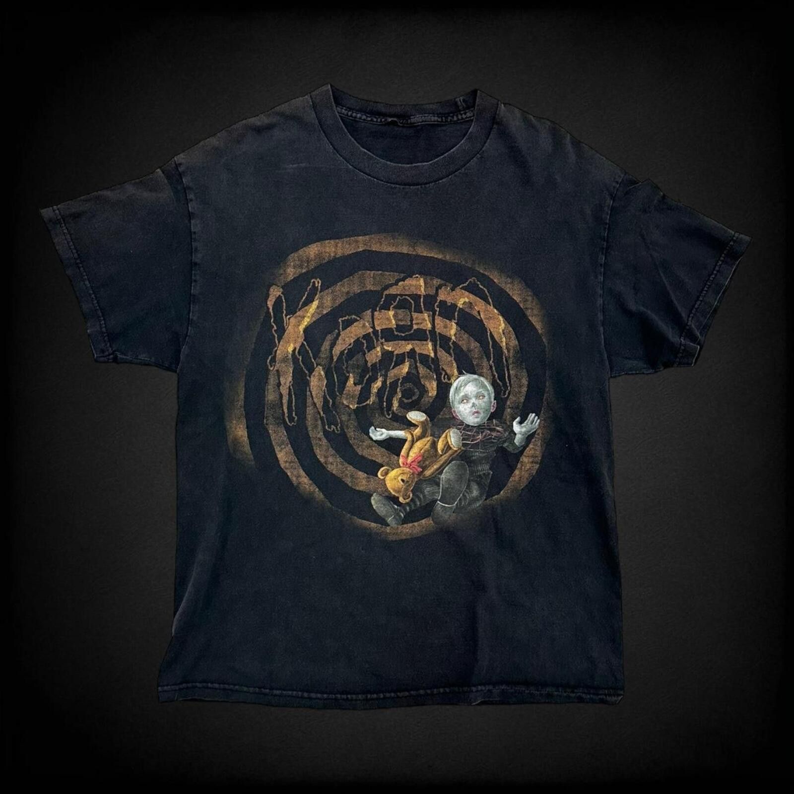 Other Vintage Korn Spiral T-Shirt Size US L / EU 52-54 / 3 - 1 Thumbnail