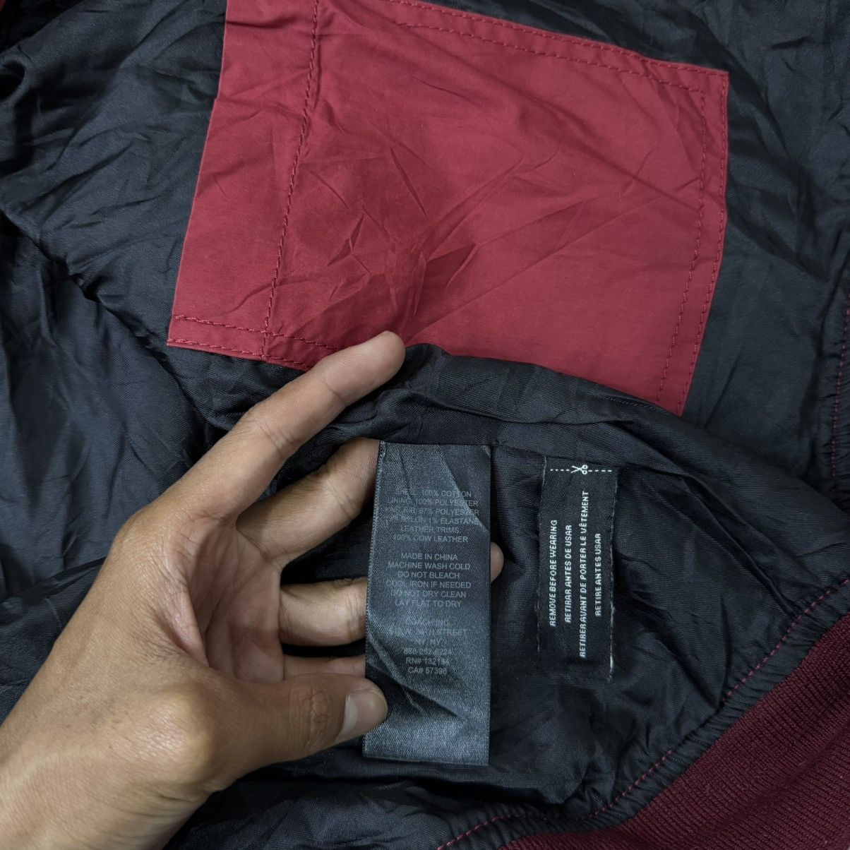 Coach COACH jacket bomber red luxury Size US L / EU 52-54 / 3 - 10 Thumbnail