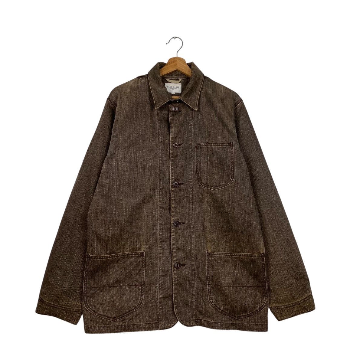 United Arrows United Arrow denim chore jacket Size US L / EU 52-54 / 3 - 1 Thumbnail