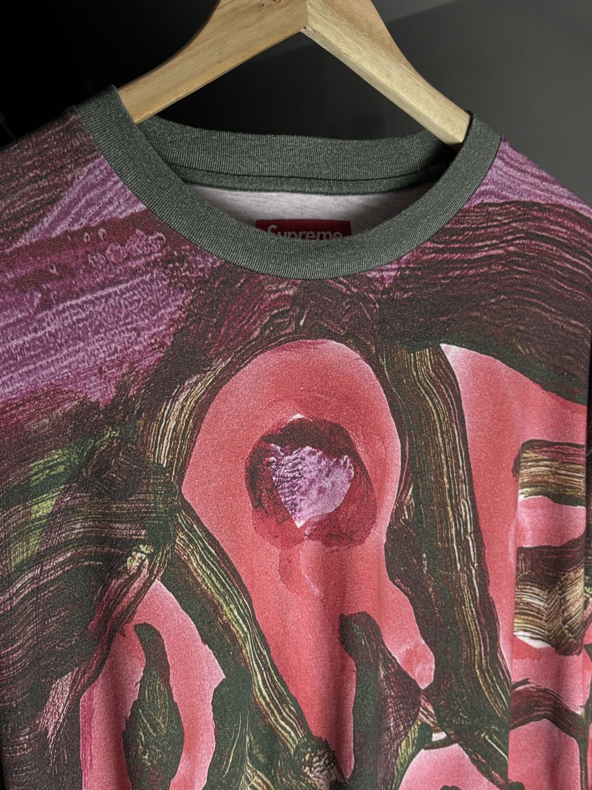 Supreme Supreme Paint Abstract Crazy Long Sleeve Tee Size US XL / EU 56 / 4 - 3 Thumbnail