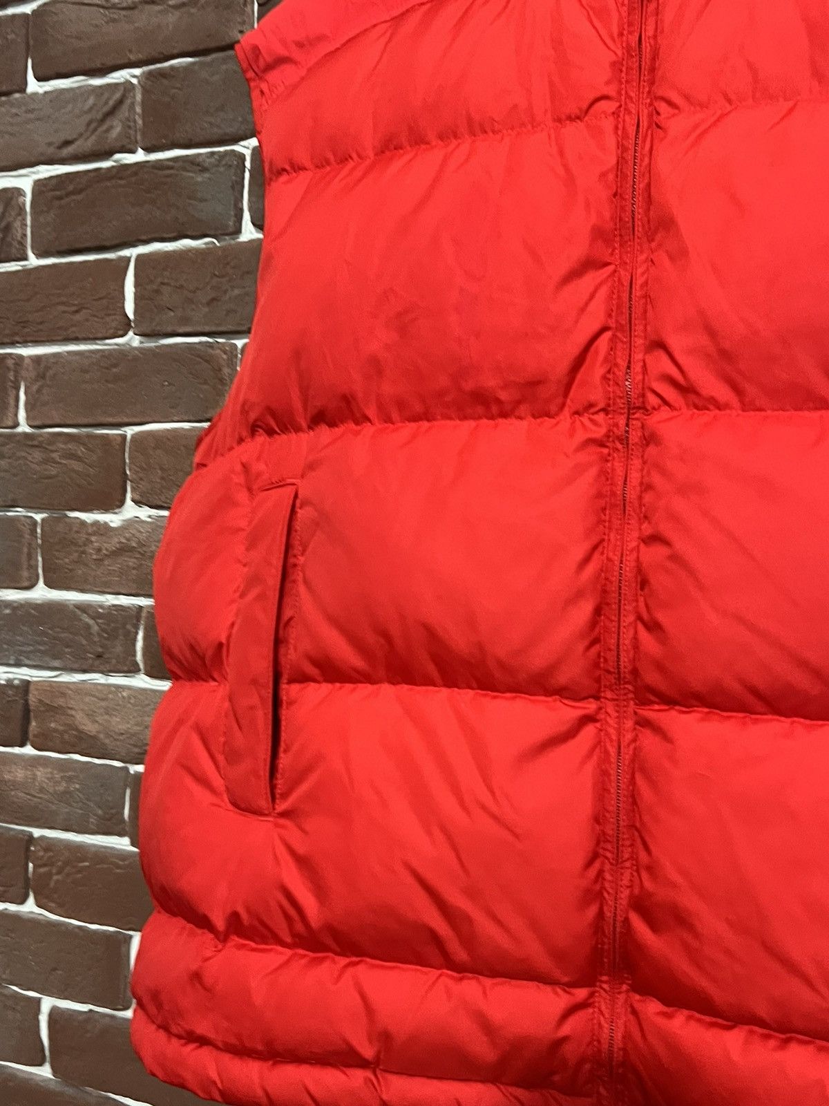 Nike Vintage 00s Nike Swoosh Red Down Puffer Hooded Vest Size XXL Size US XXL / EU 58 / 5 - 6 Thumbnail