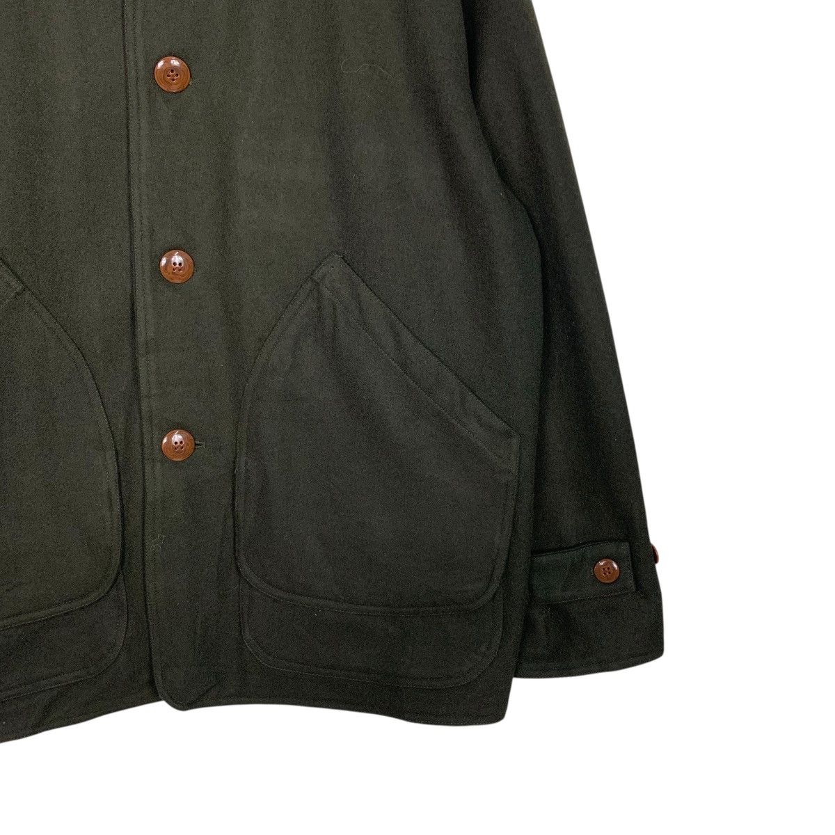 Vintage Vintage 90's BACKERS Work Button Casual Jacket #2927-C132 Size US L / EU 52-54 / 3 - 4 Thumbnail