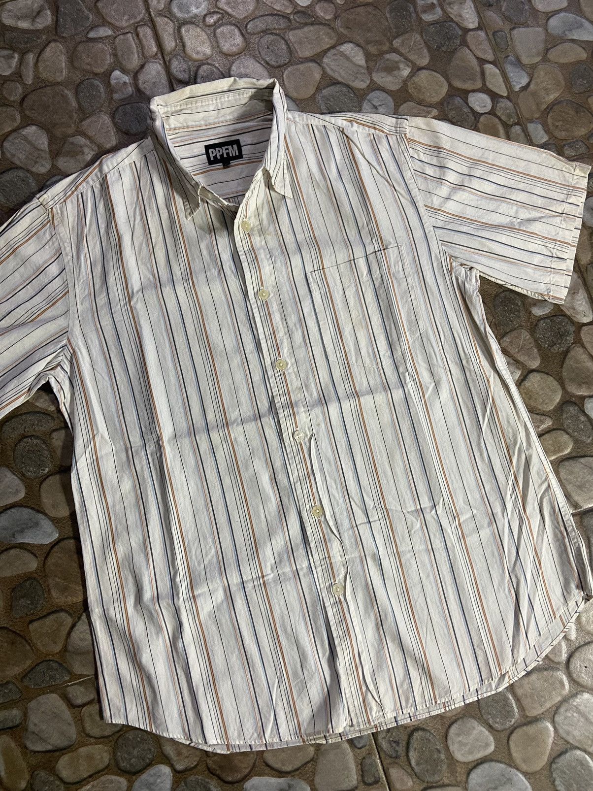 Japanese Brand × PPFM × Vintage vintage ppfm japan office shirt Size US L / EU 52-54 / 3 - 3 Thumbnail
