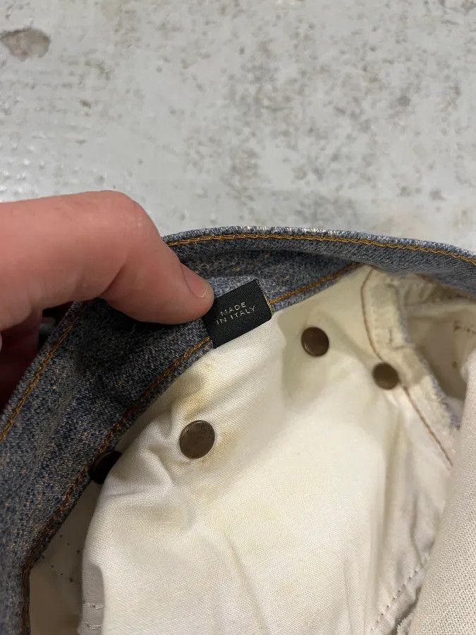 Just Cavalli 2000s Cavalli Trompe L’Œil Denim Effect Pants Size US 30 / EU 46 - 14 Thumbnail